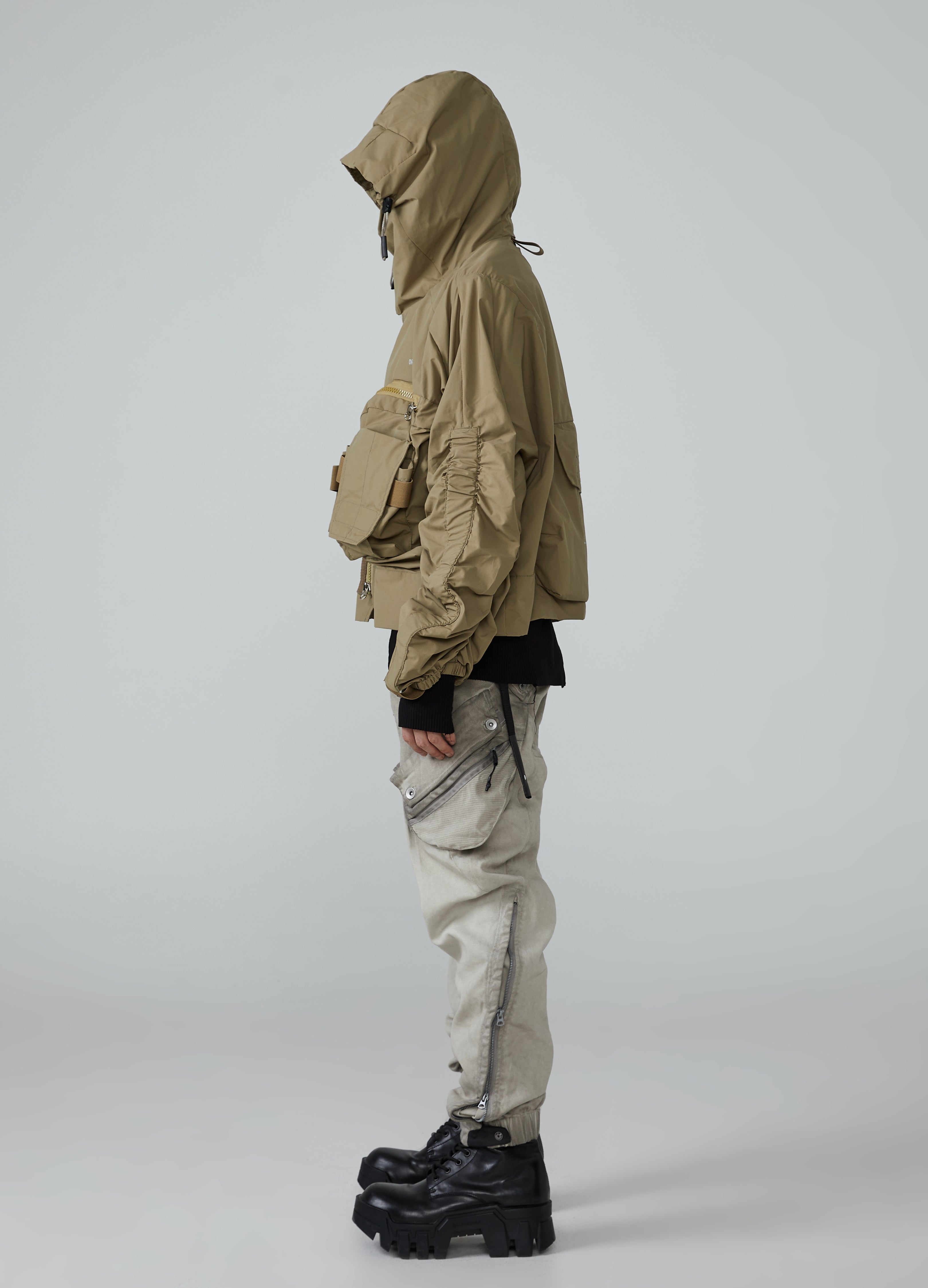 Wasteland Multi-Functional Hooded Windbreaker