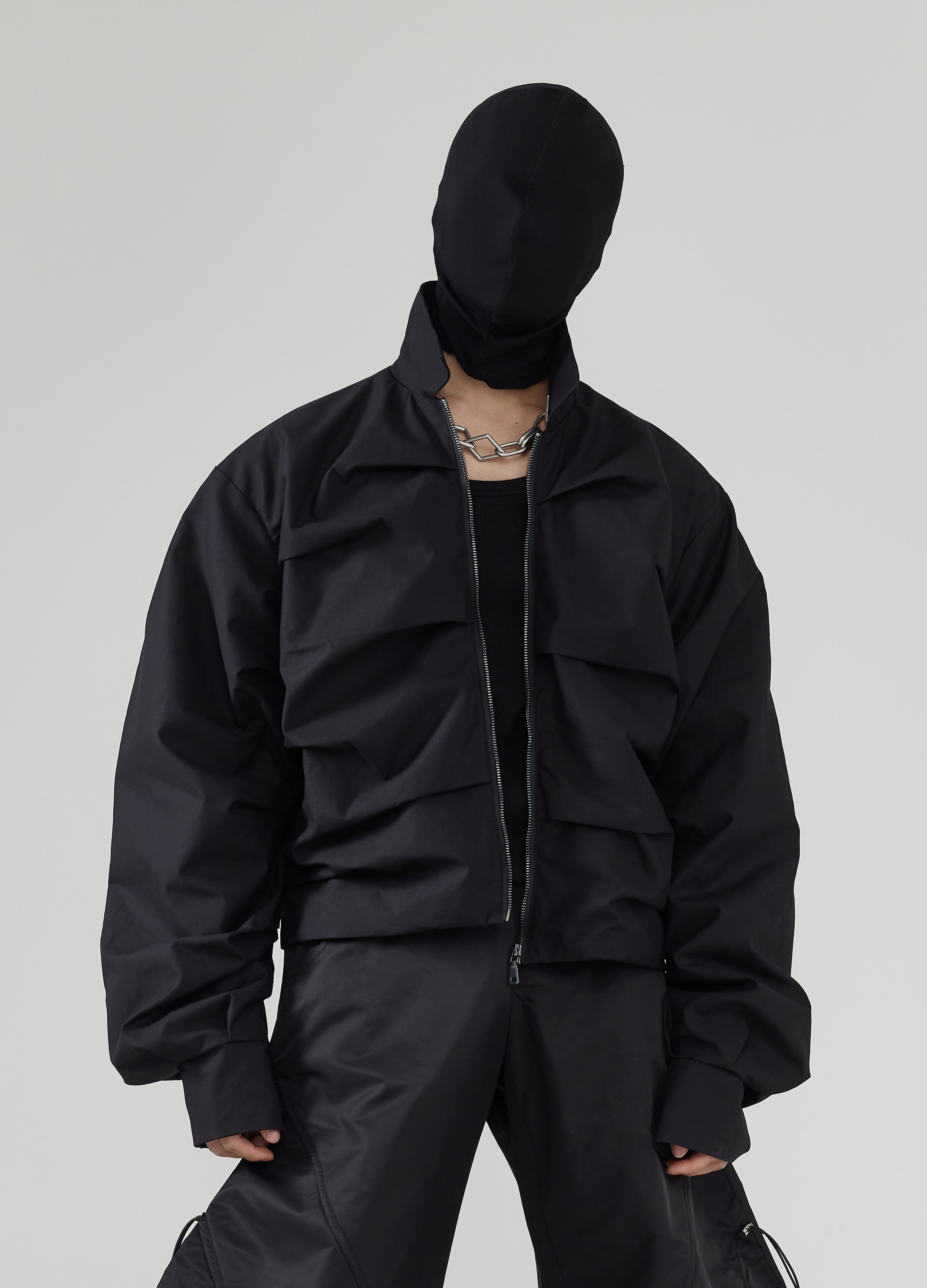 24FW Layered Pleat Jacket