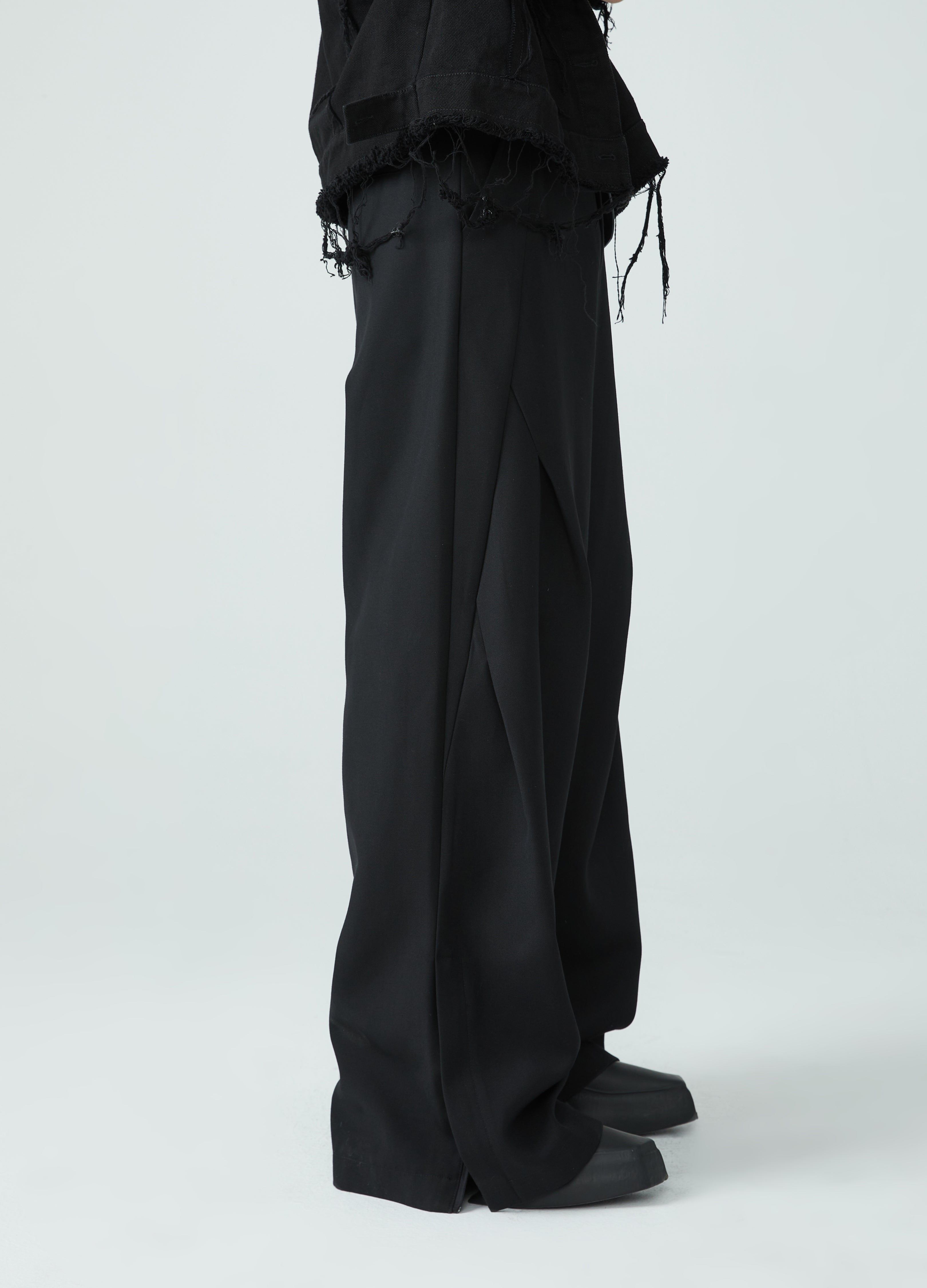 23SS Guochao Wide-Leg Bottoms