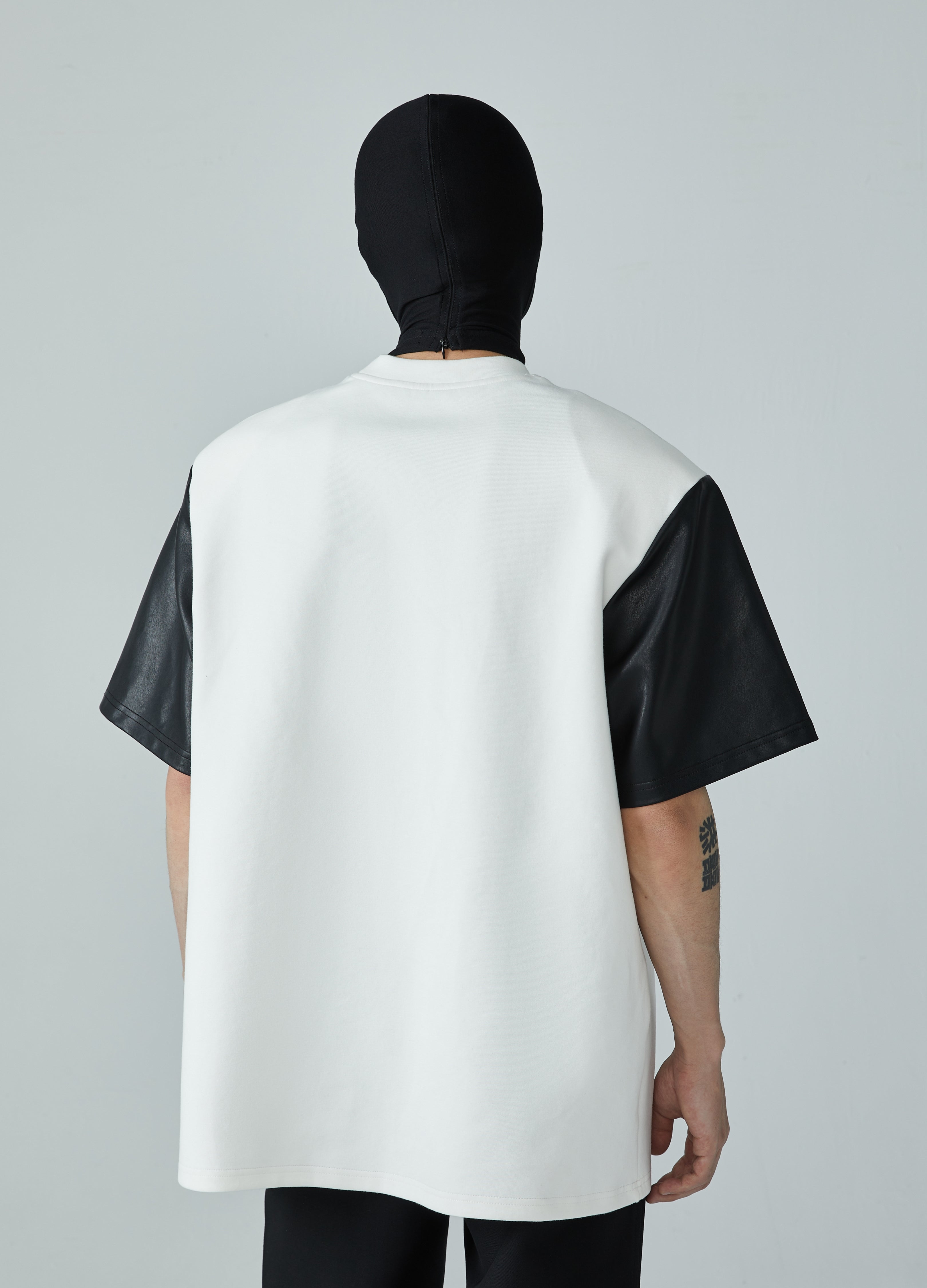 23FW Leather Pad Jin & Jang Tee