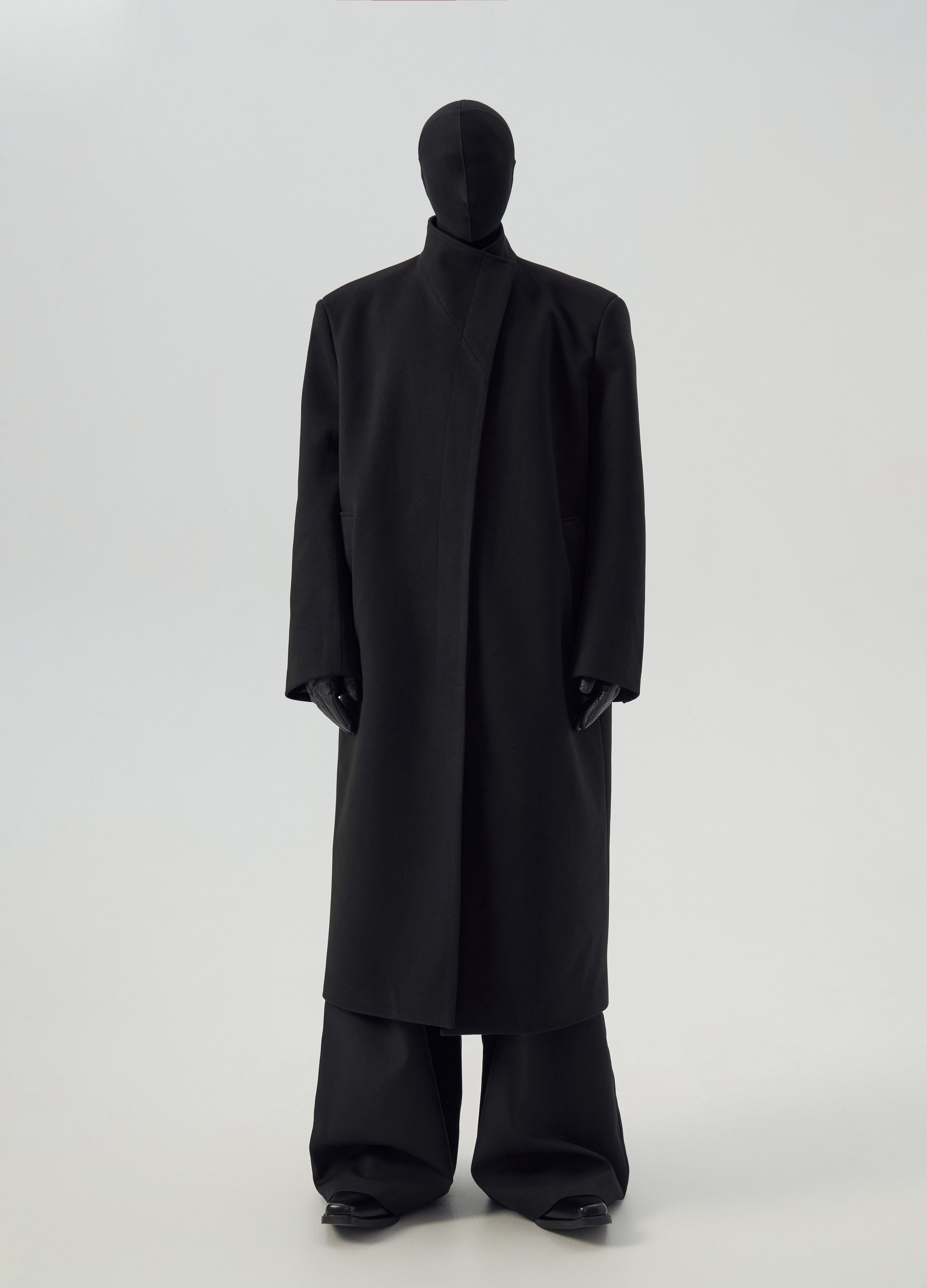 24FW CLASSIC STAND COLLAR LONG COAT