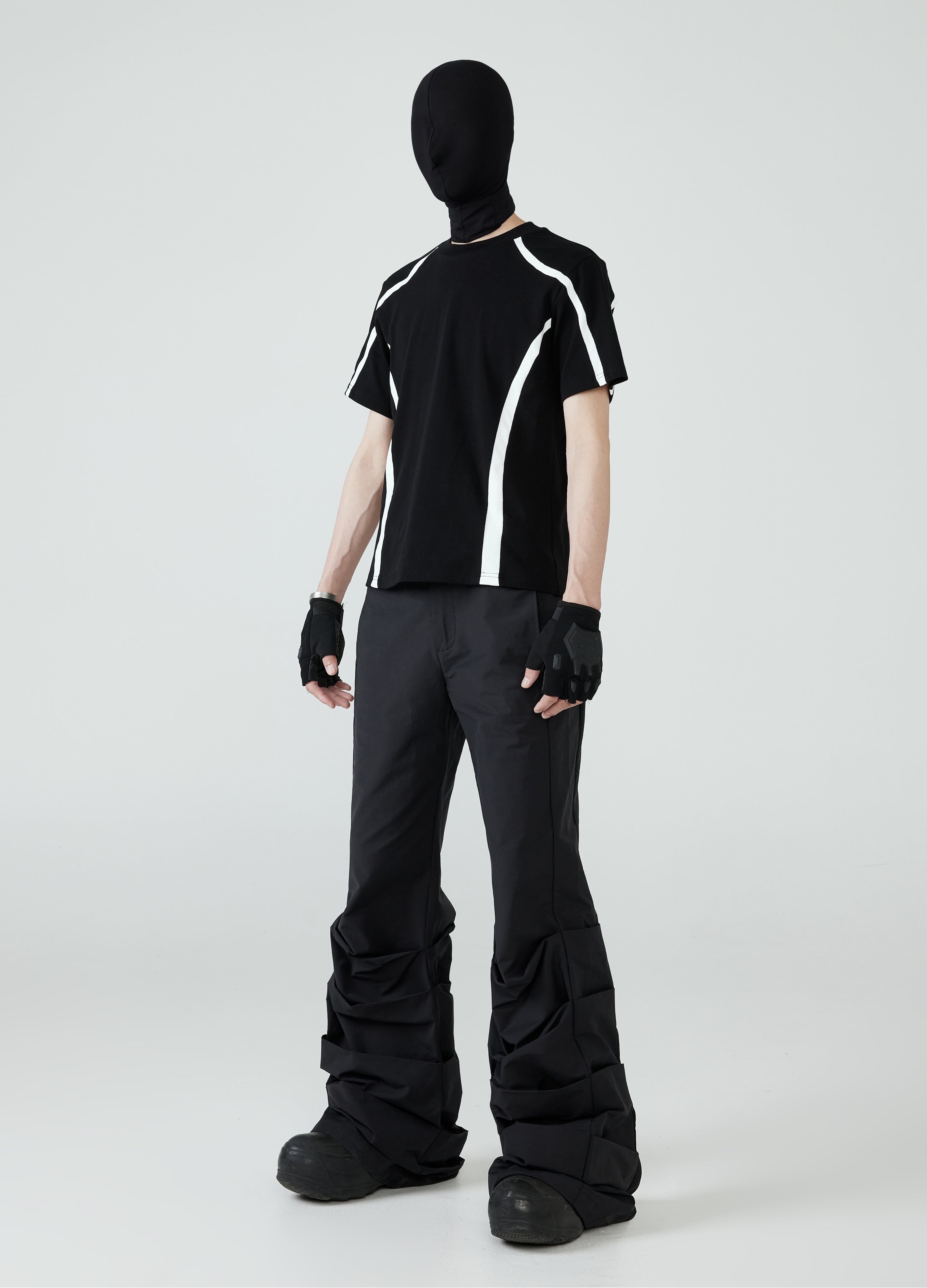 24SS Avant-Garde Color-Block Tee