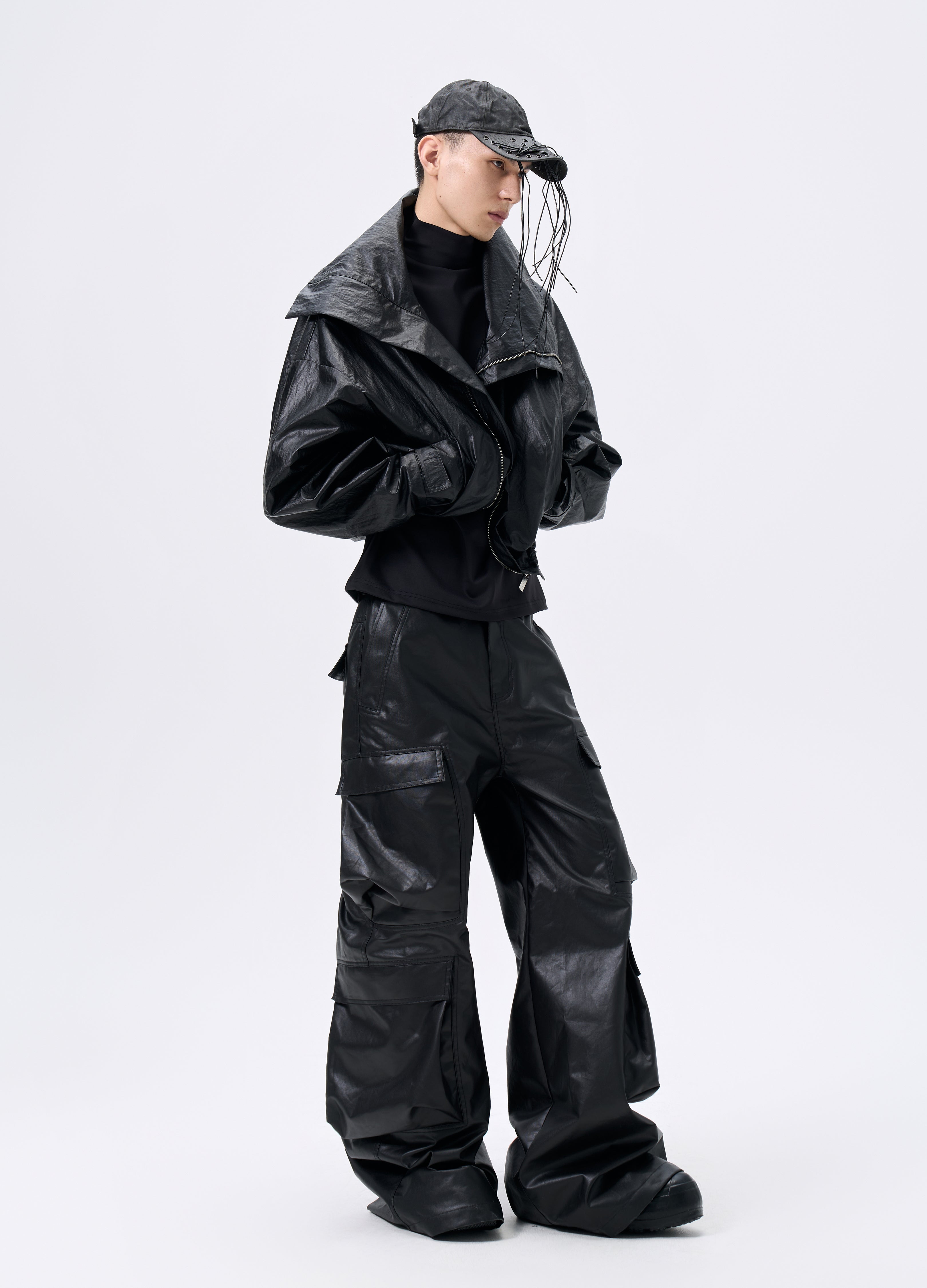 25FW COATED MULTI-CARGO PANTS