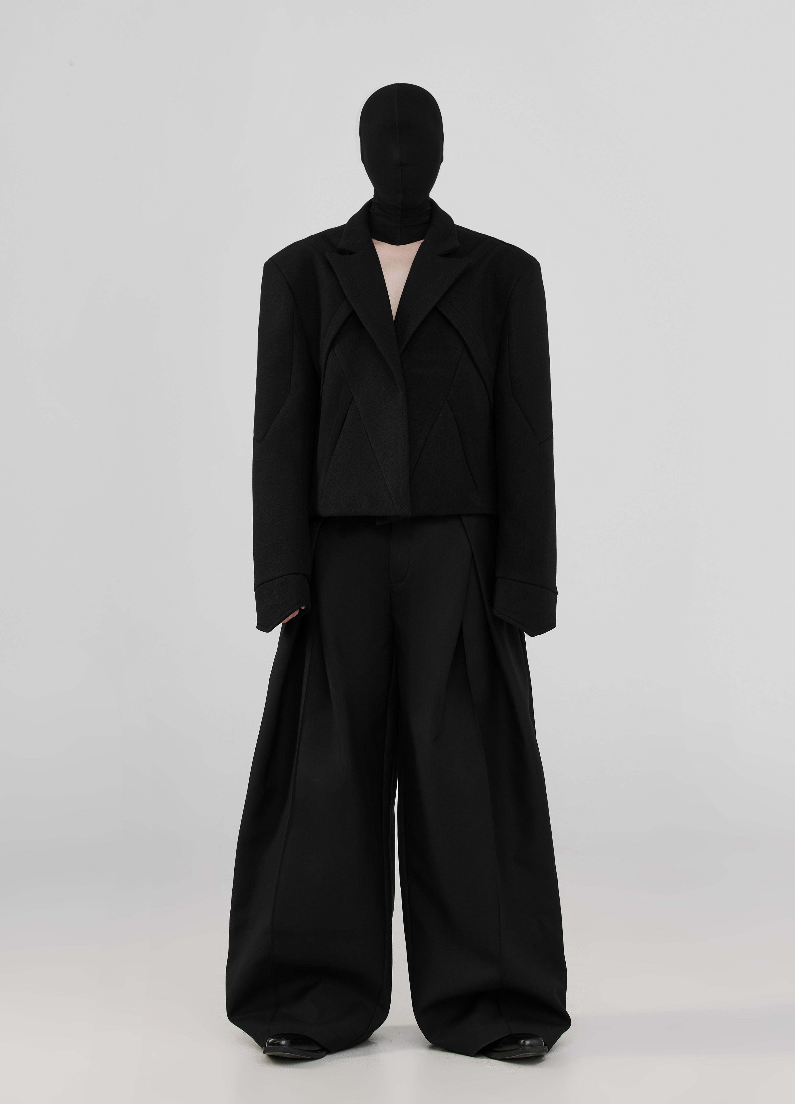 24FW Dark Strata Wool Jacket