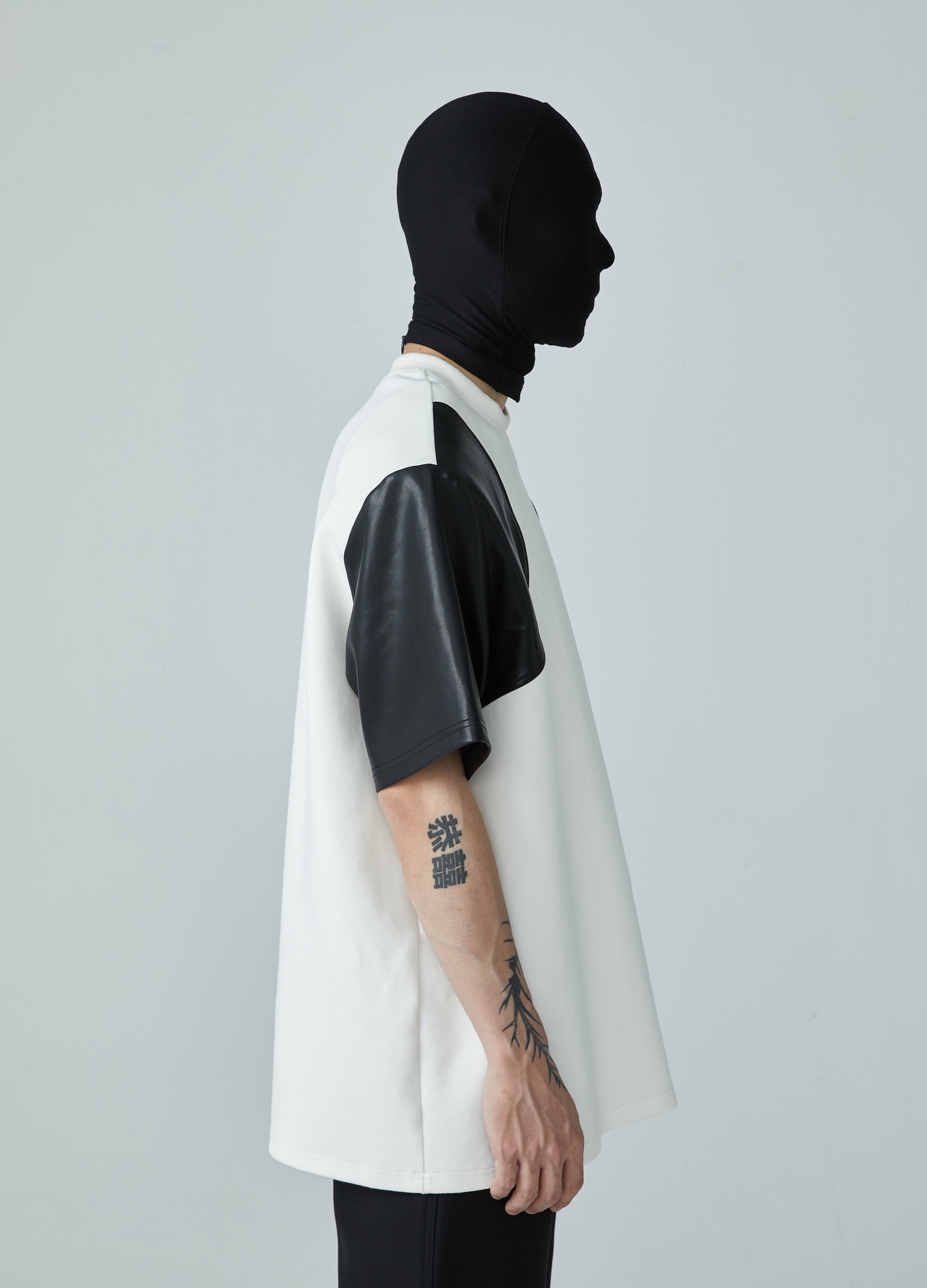 23FW Leather Pad Jin & Jang Tee
