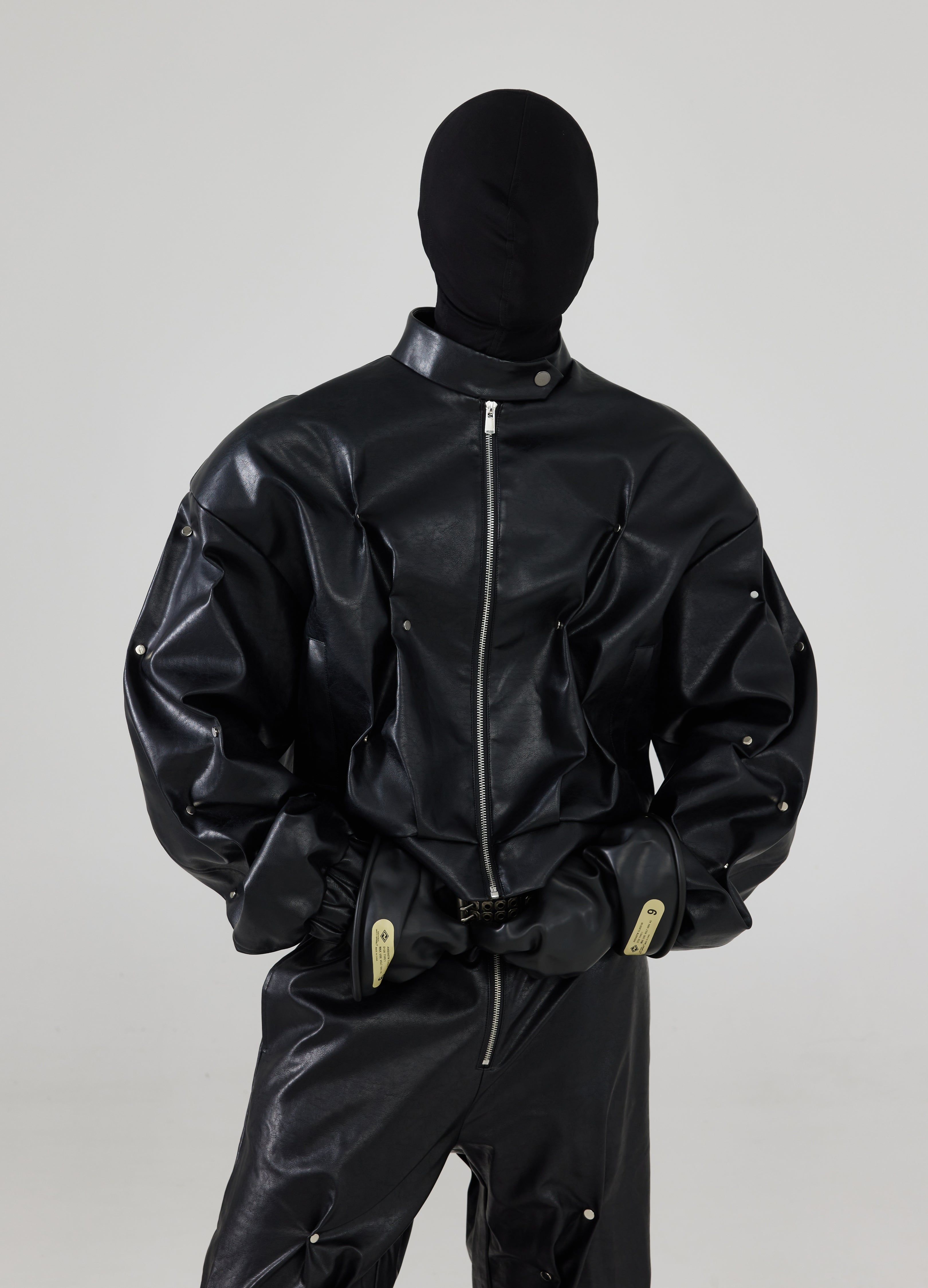 24FW Studded Cropped Jacket