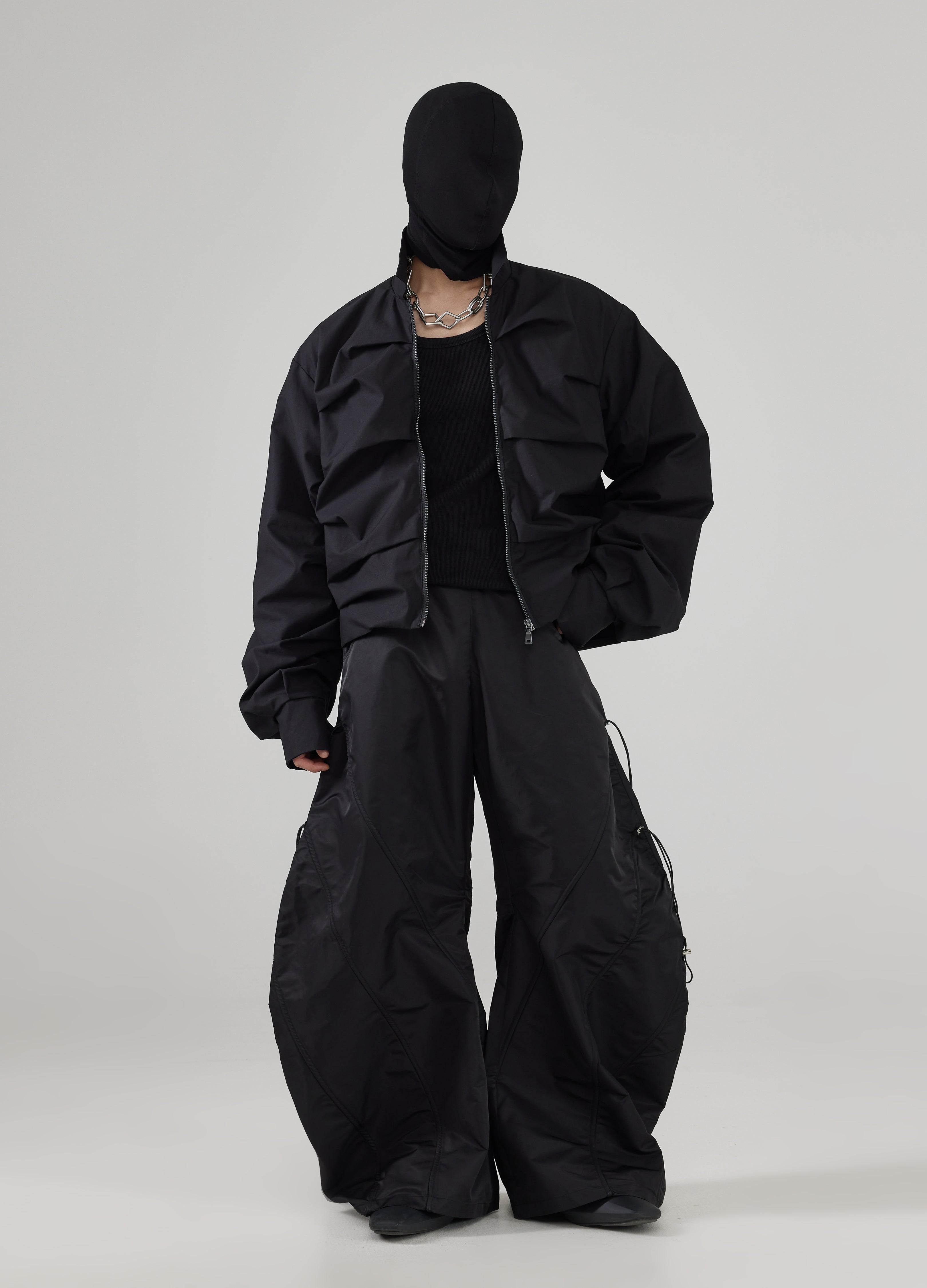 24FW Layered Pleat Jacket