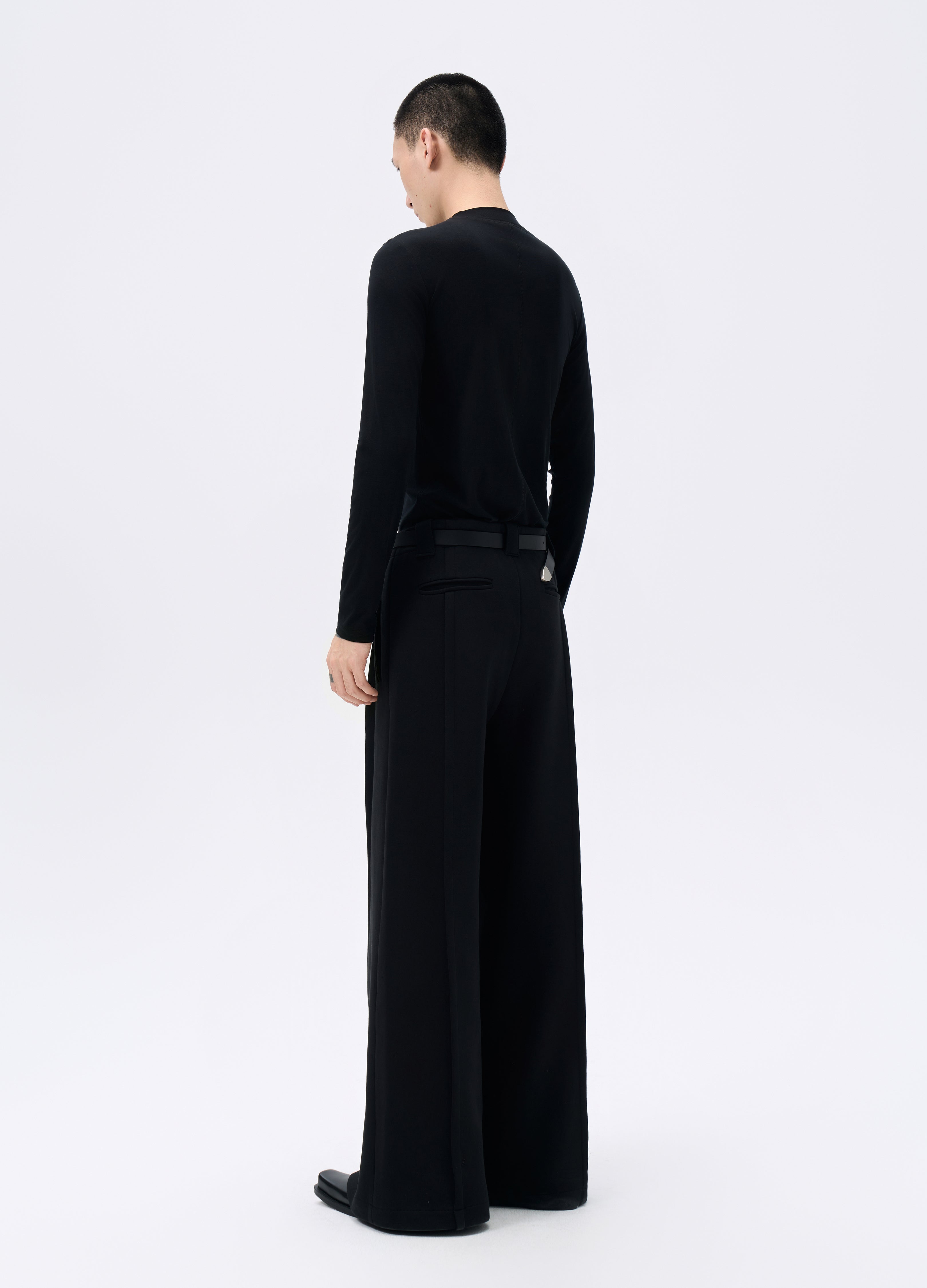 25FW BLACK WOOL BASE LAYER