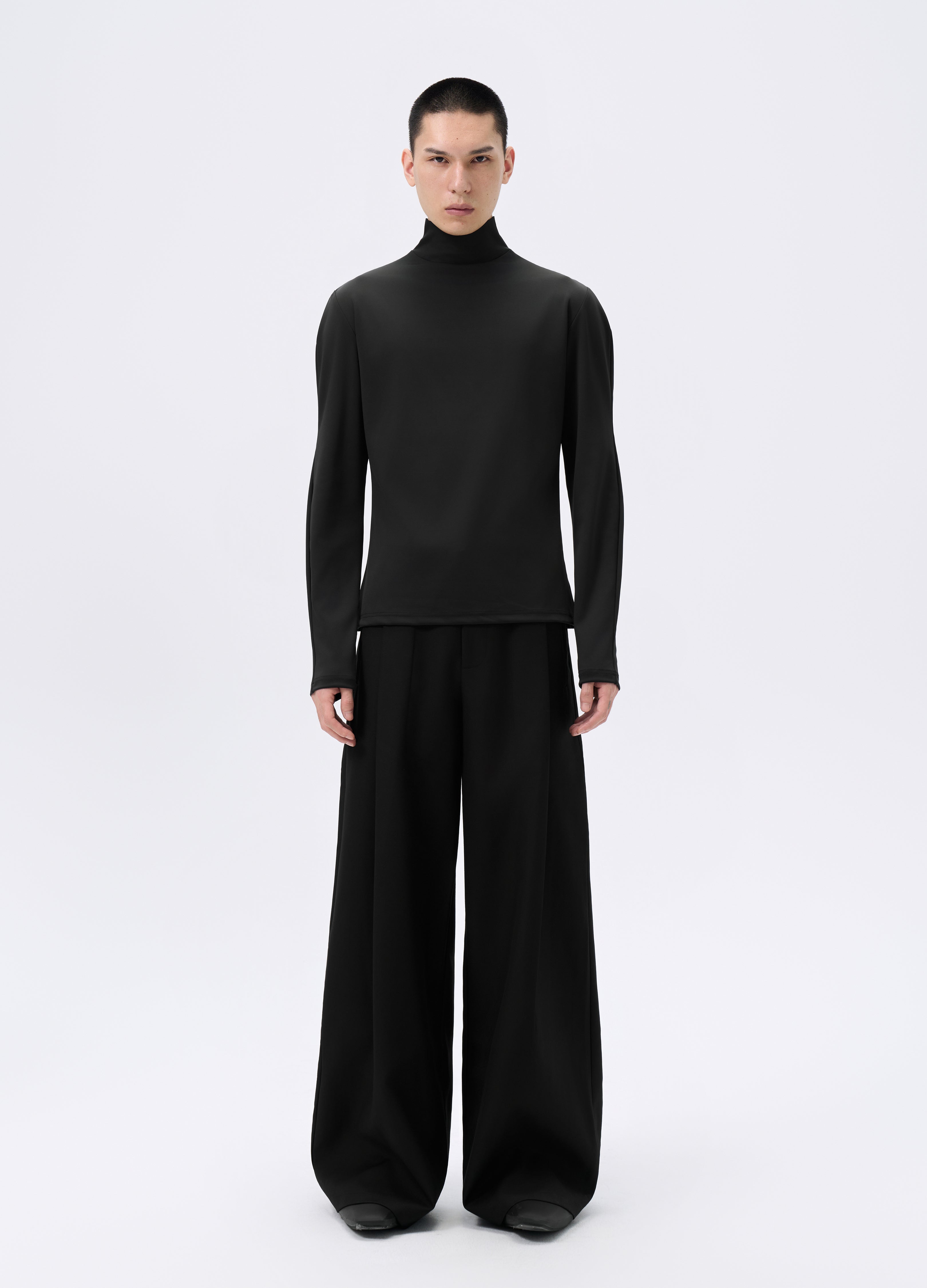 25FW FITTED STREAMLINE HIGH-NECK TEE