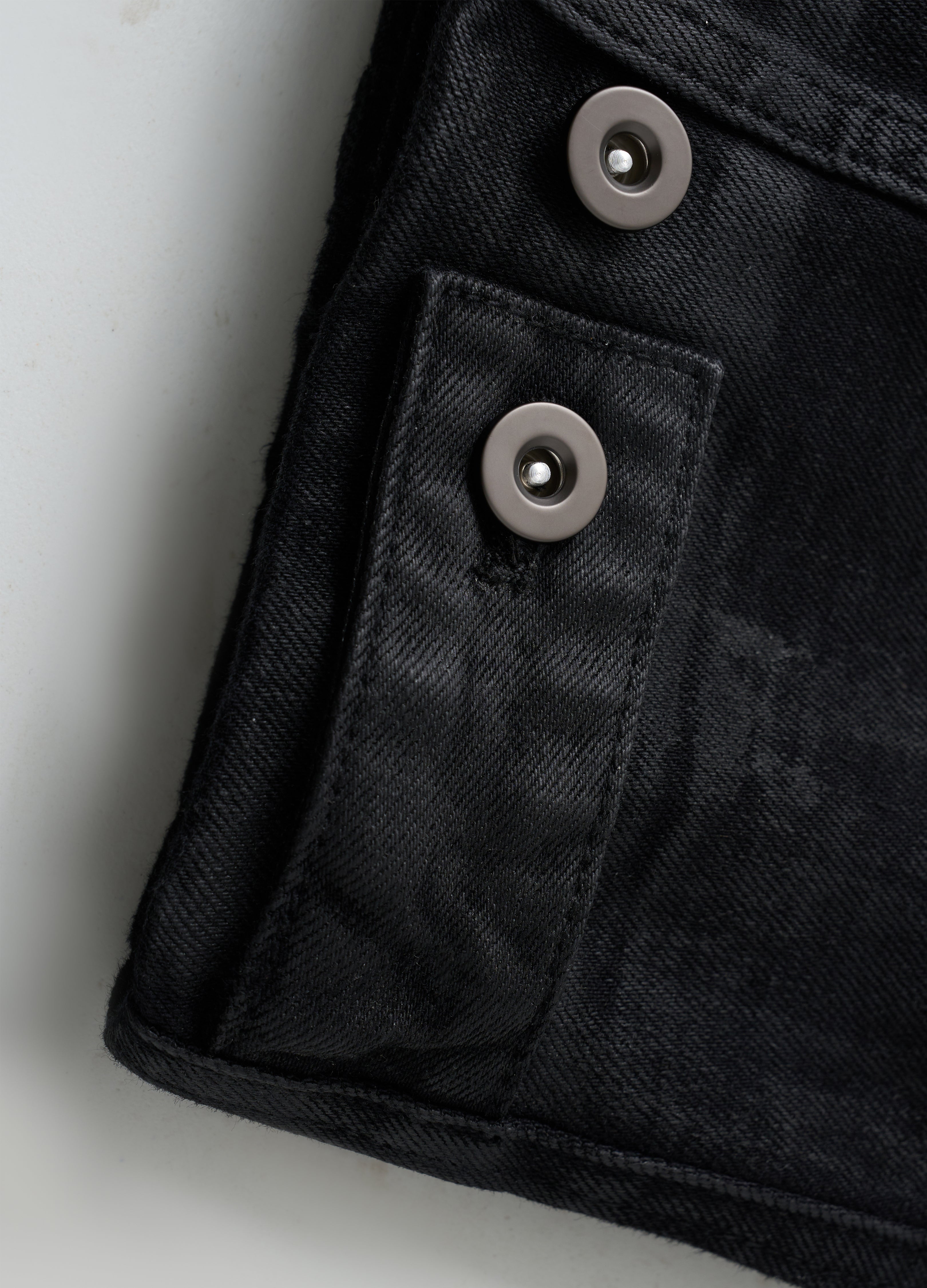 25FW HAND-WAXED DENIM JACKET