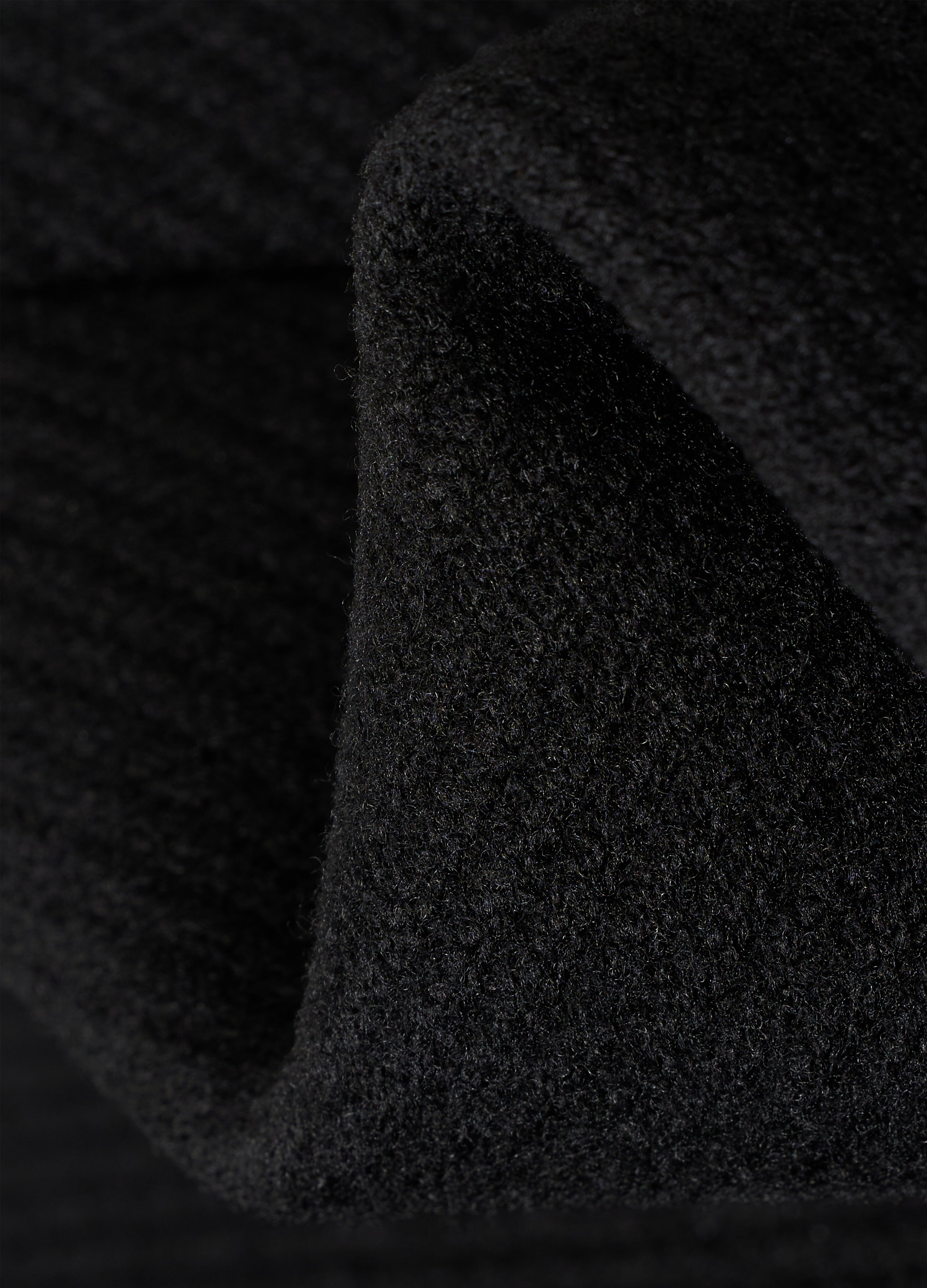 25FW DECONSTRUCT SLANT WOOL COAT