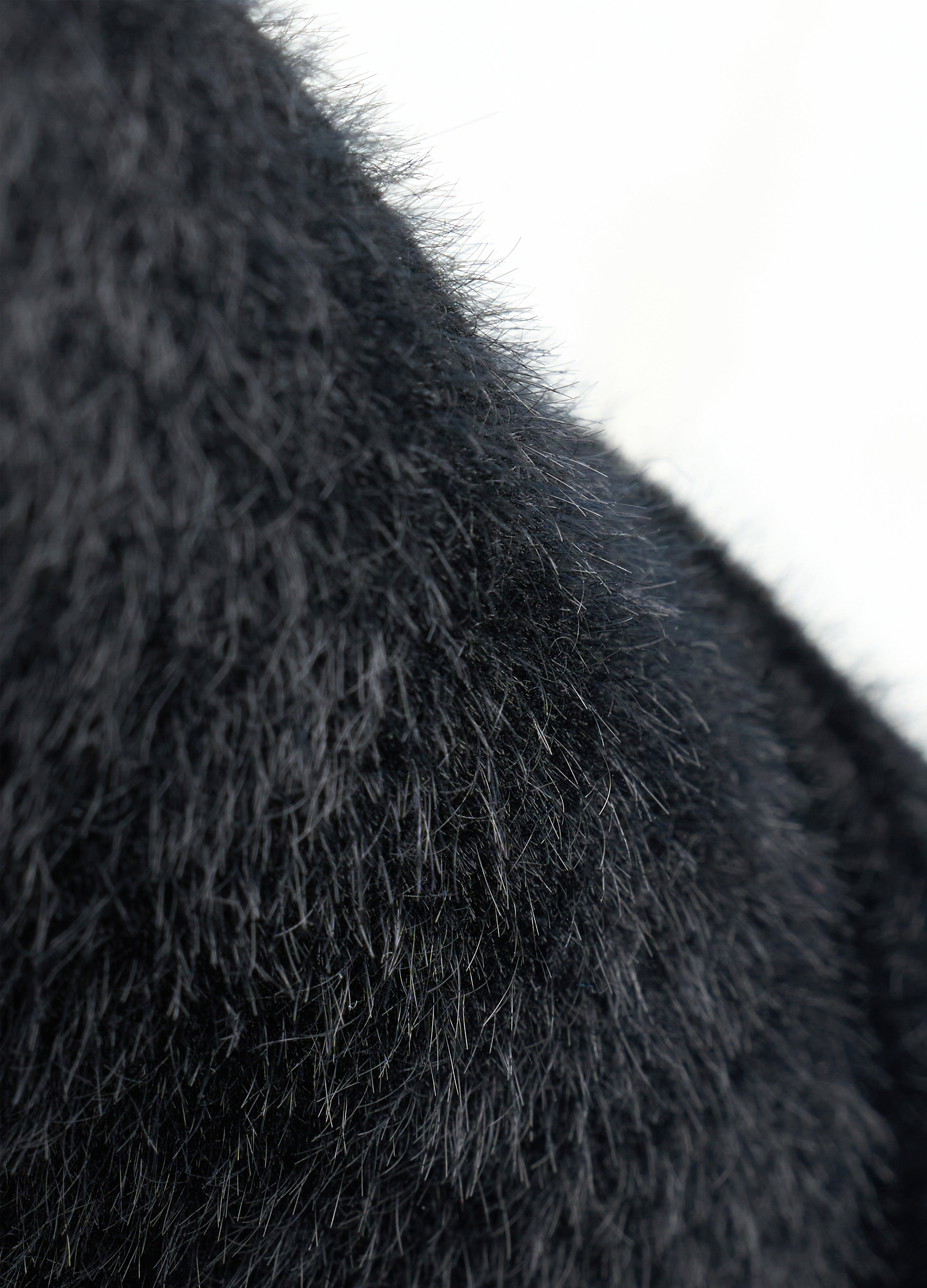 25FW STUDDED HORSEHAIR JACKET