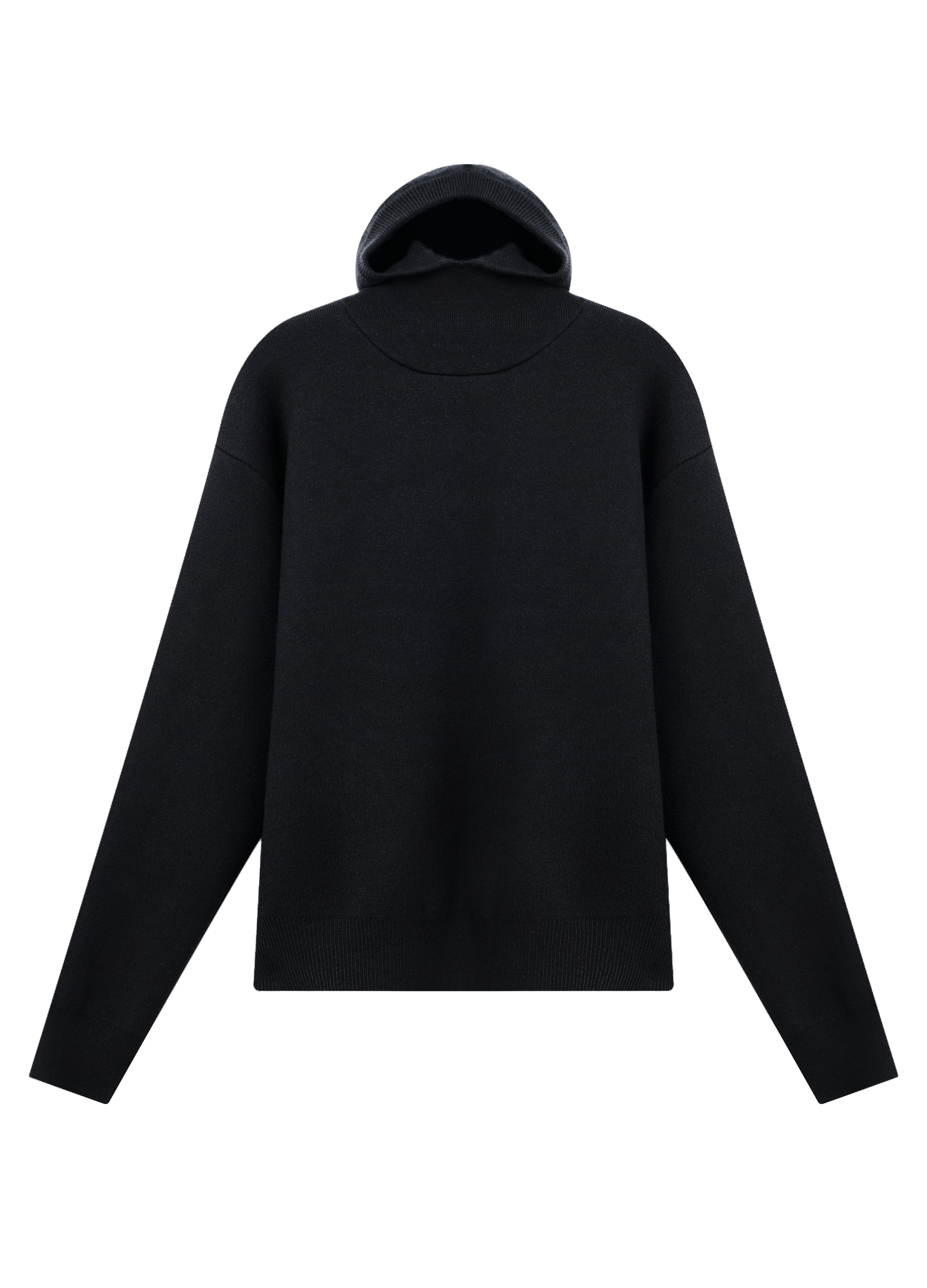 25FW CROPPED HEAVY KNIT SWEATER