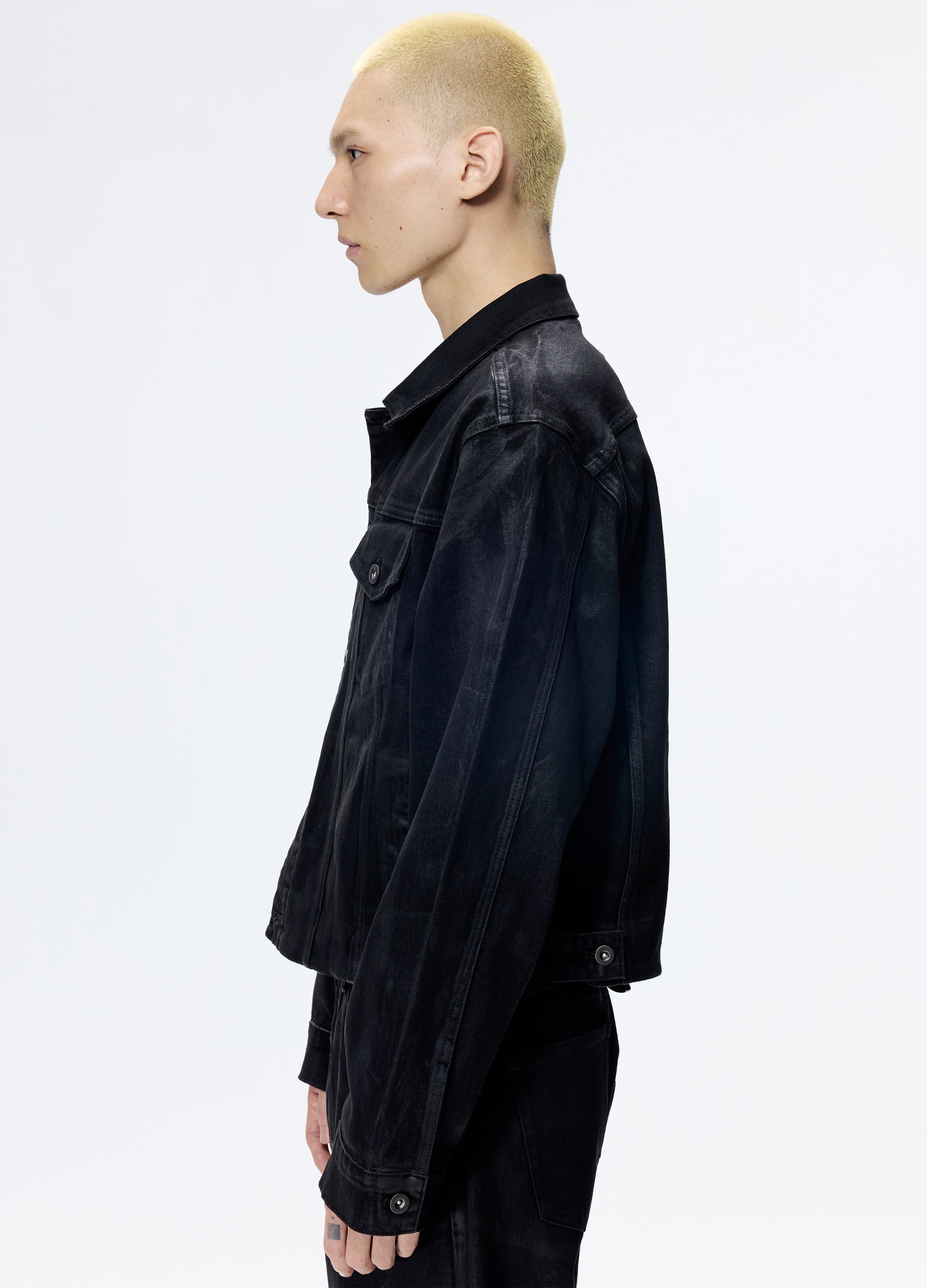 25FW HAND-WAXED DENIM JACKET