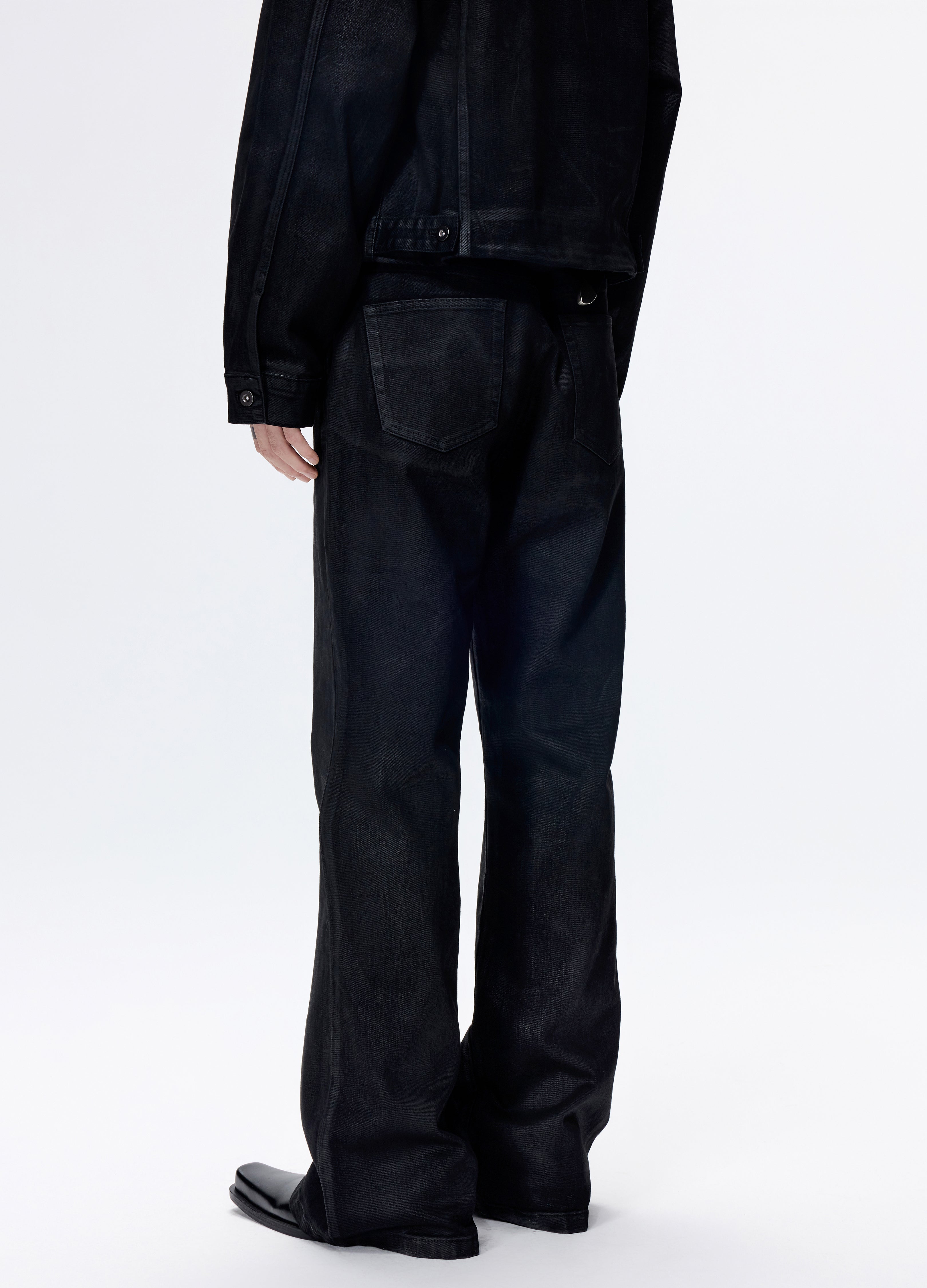 25FW HAND-WAXED STRAIGHT DENIM