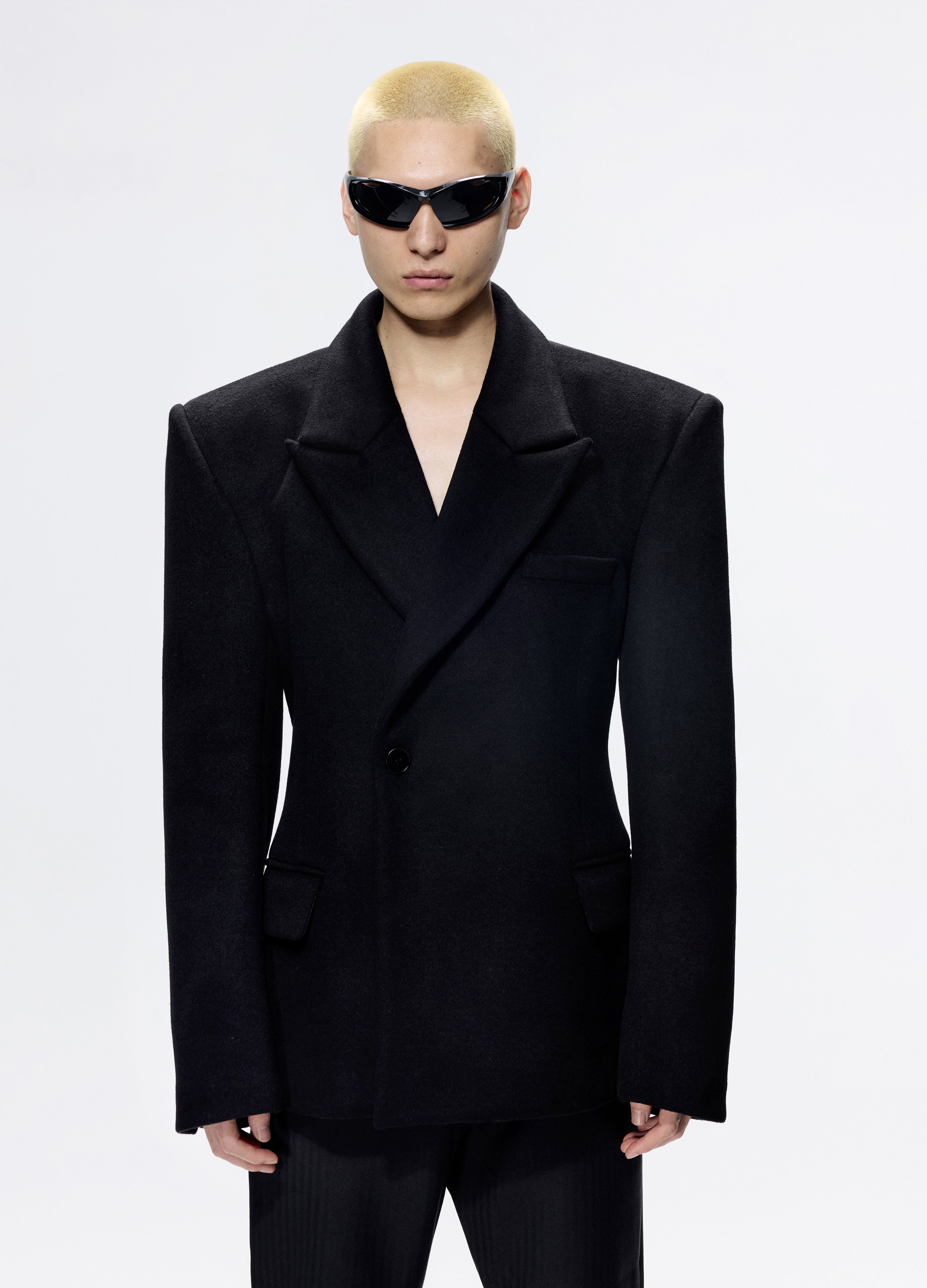 25FW FITTED WOOL POWER BLAZER