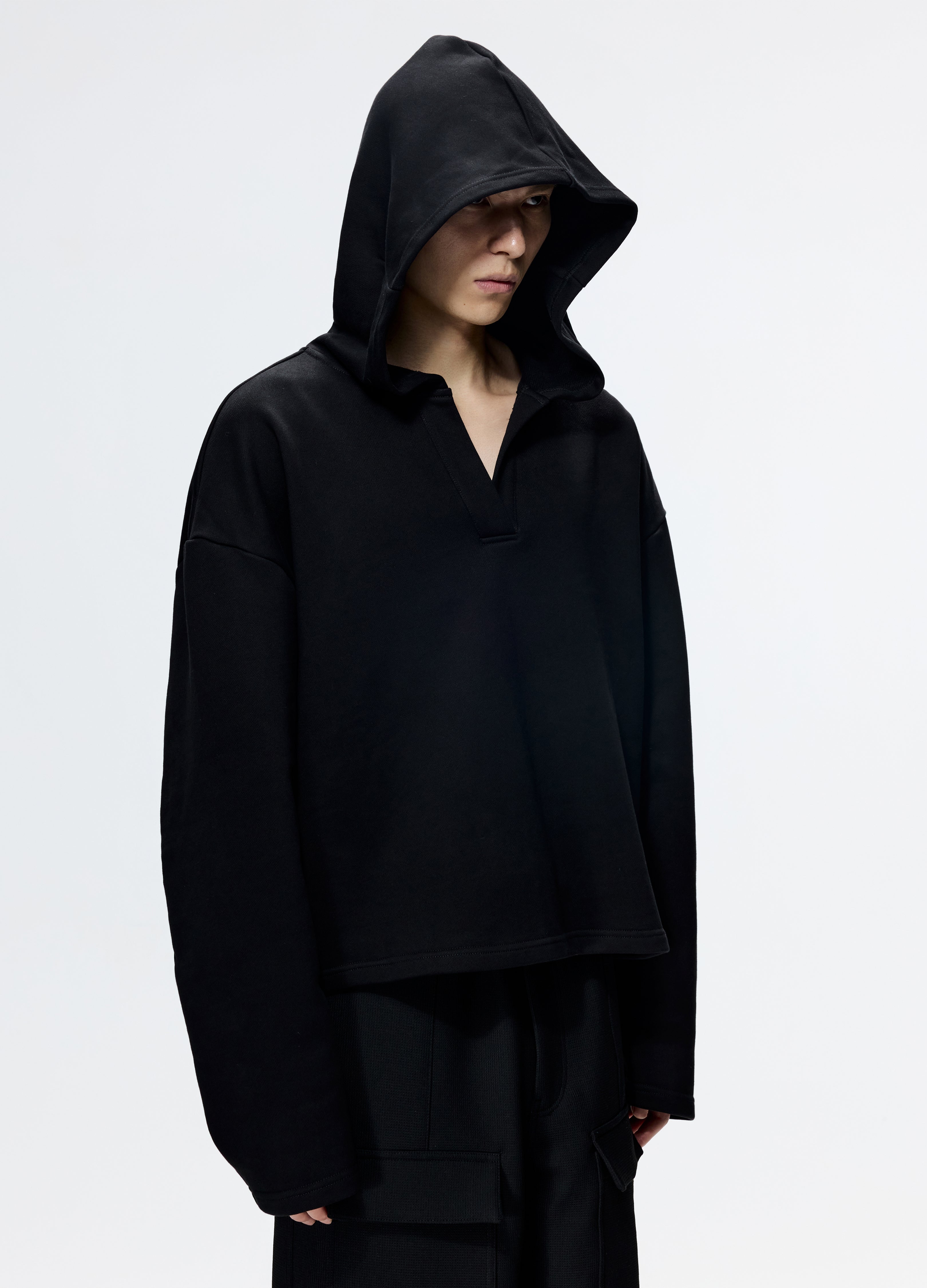 25FW ASSASSIN HOODED CARDIGAN