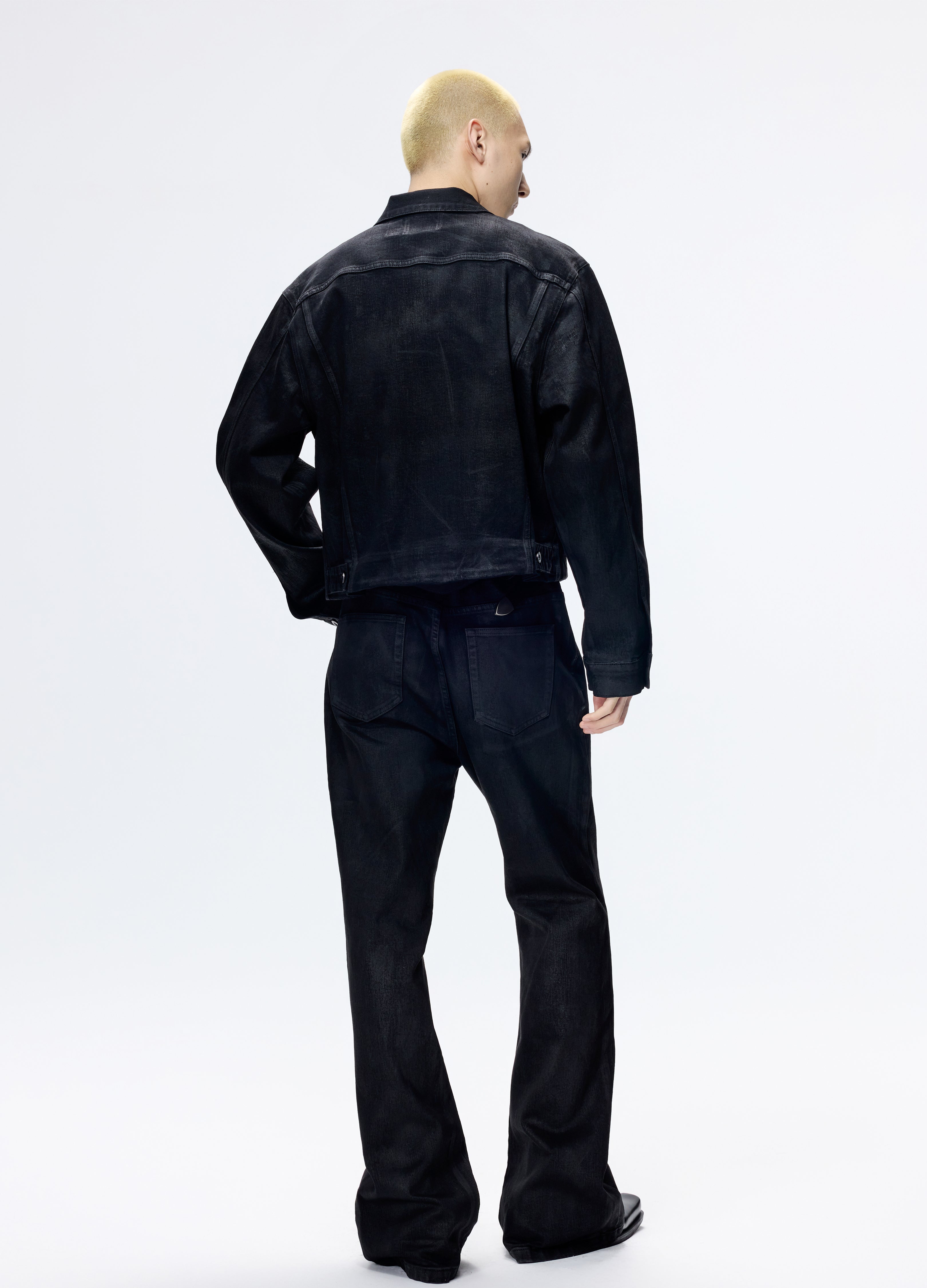 25FW HAND-WAXED STRAIGHT DENIM
