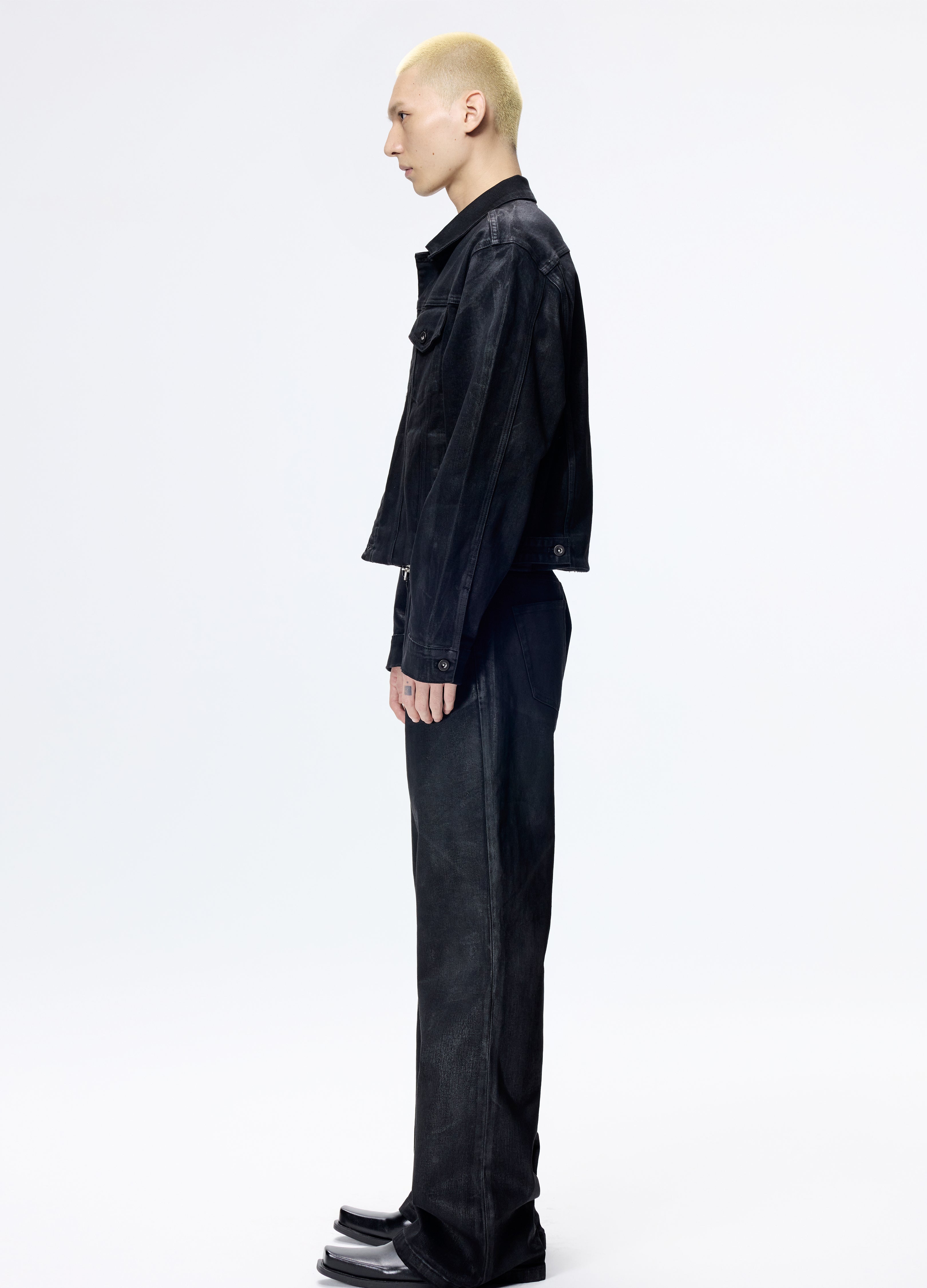 25FW HAND-WAXED STRAIGHT DENIM