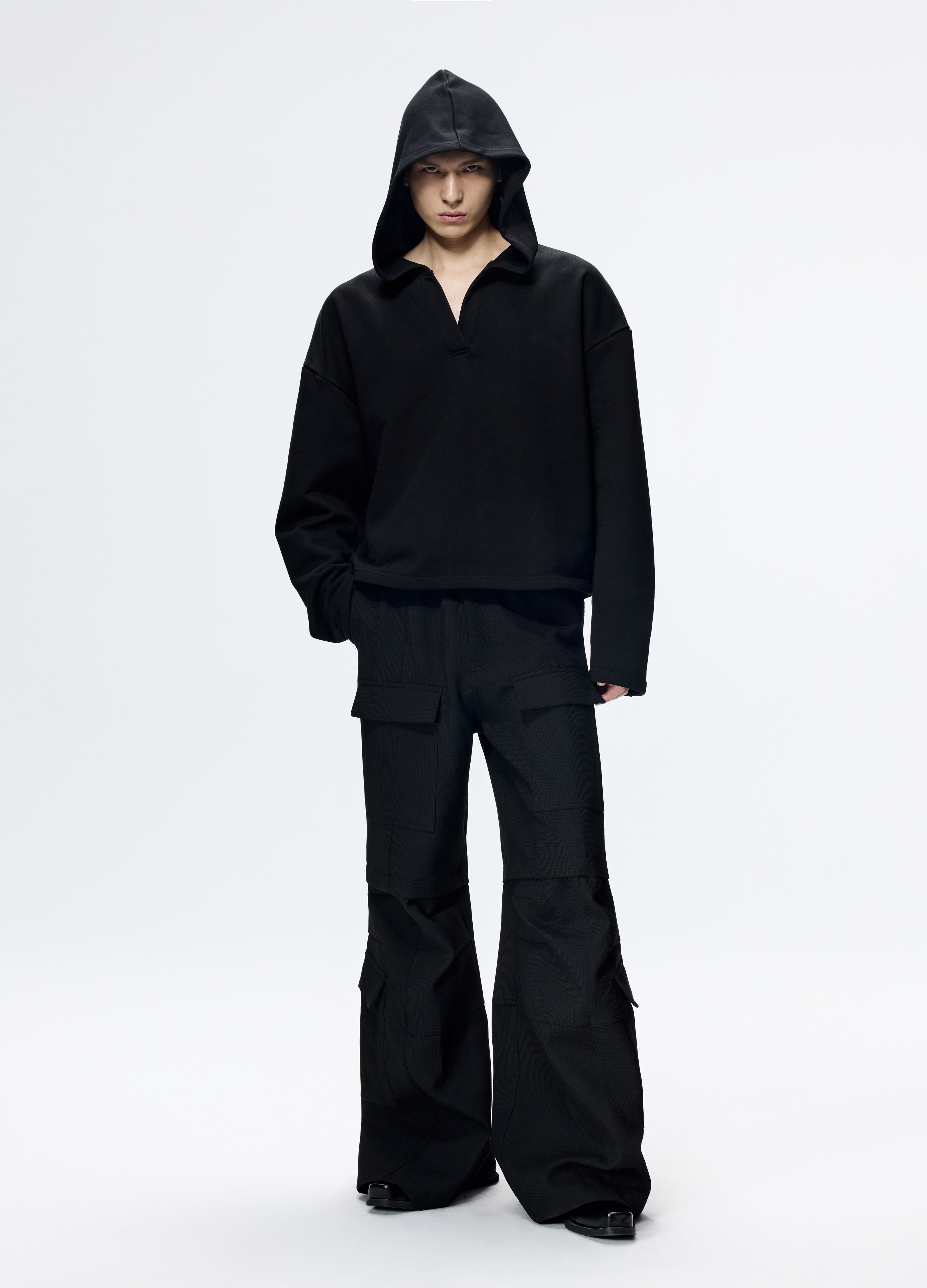 25FW ASSASSIN HOODED CARDIGAN