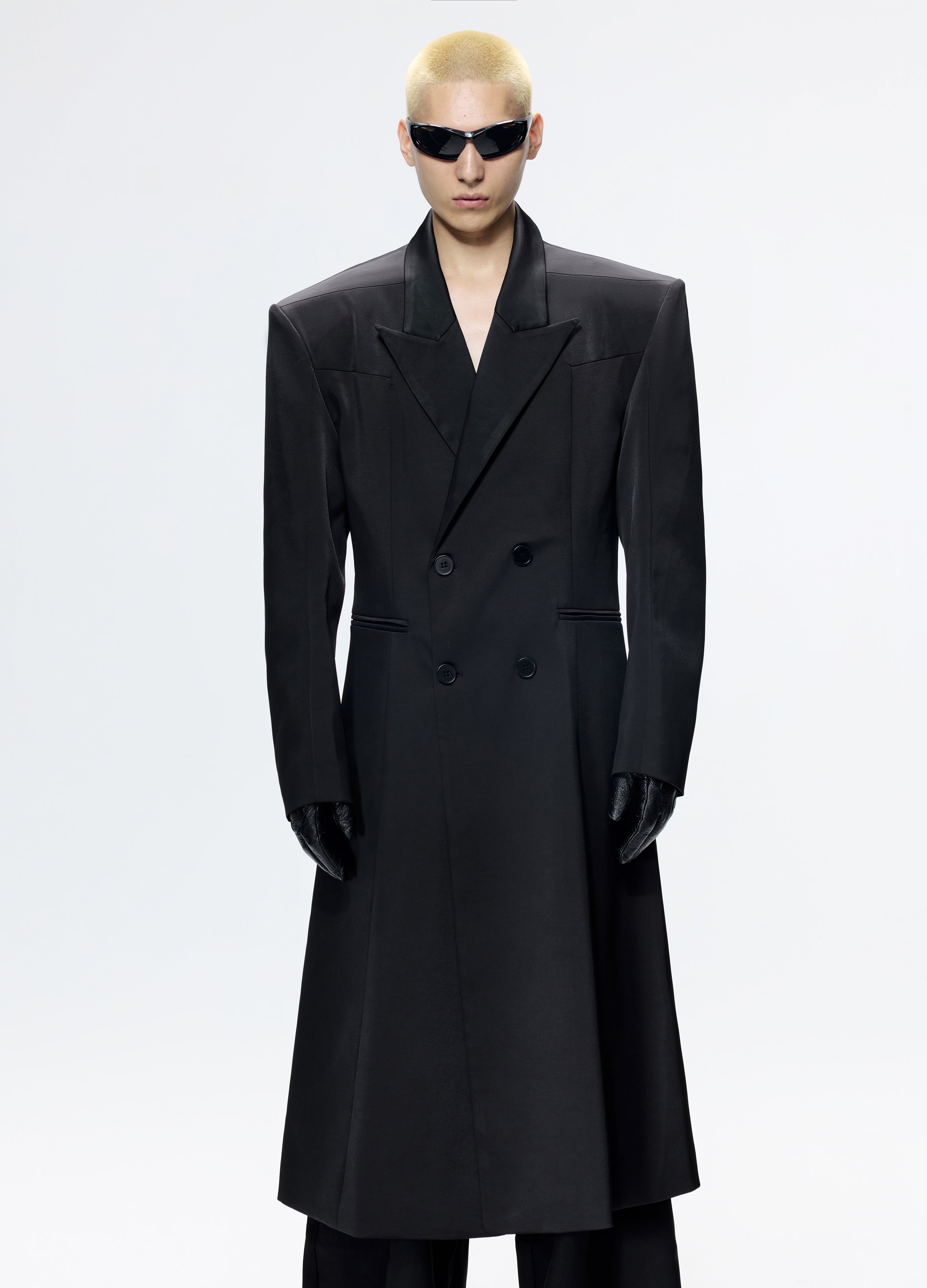 25FW HOURGLASS TAILORED WOOL COAT
