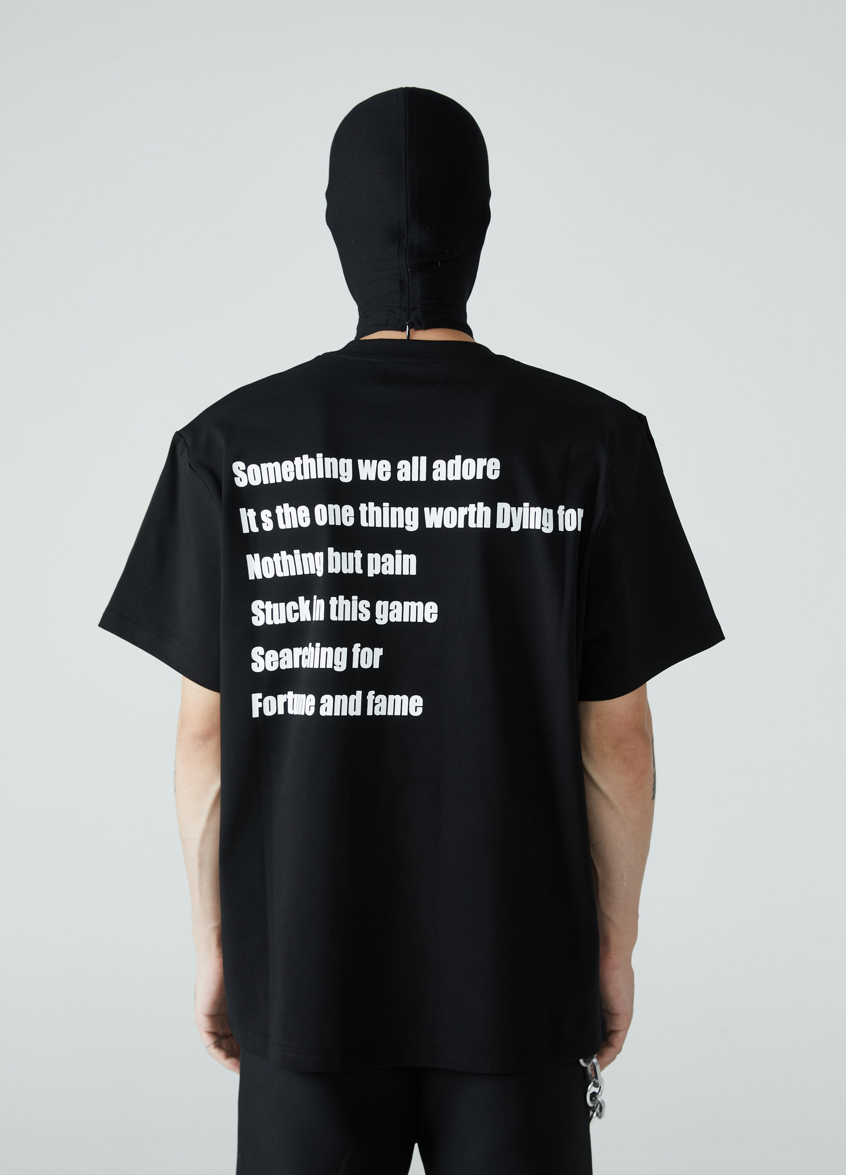 23FW Faux-Layered Typographic Tee