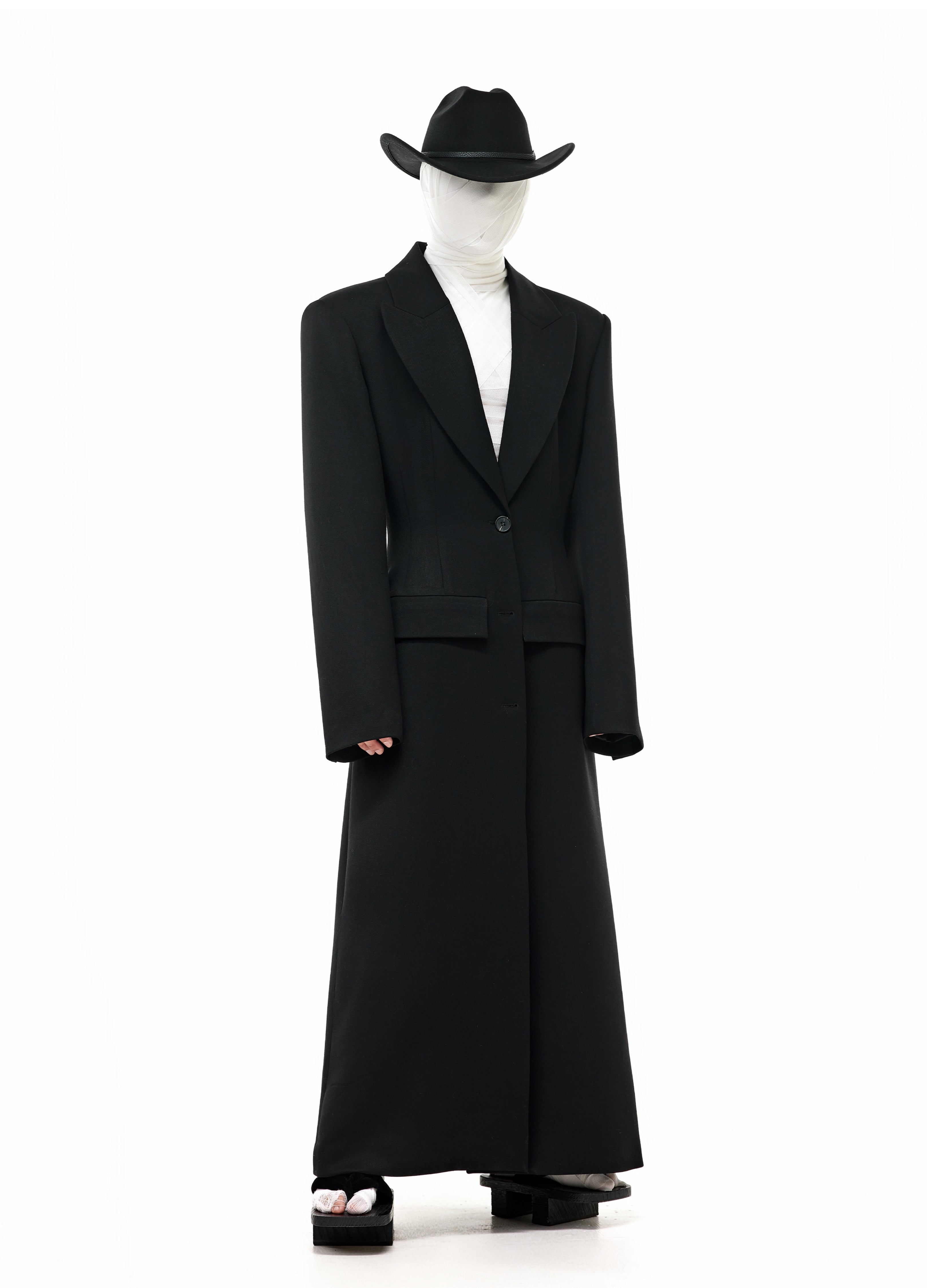 DUKE EXTENDED WOOL COAT
