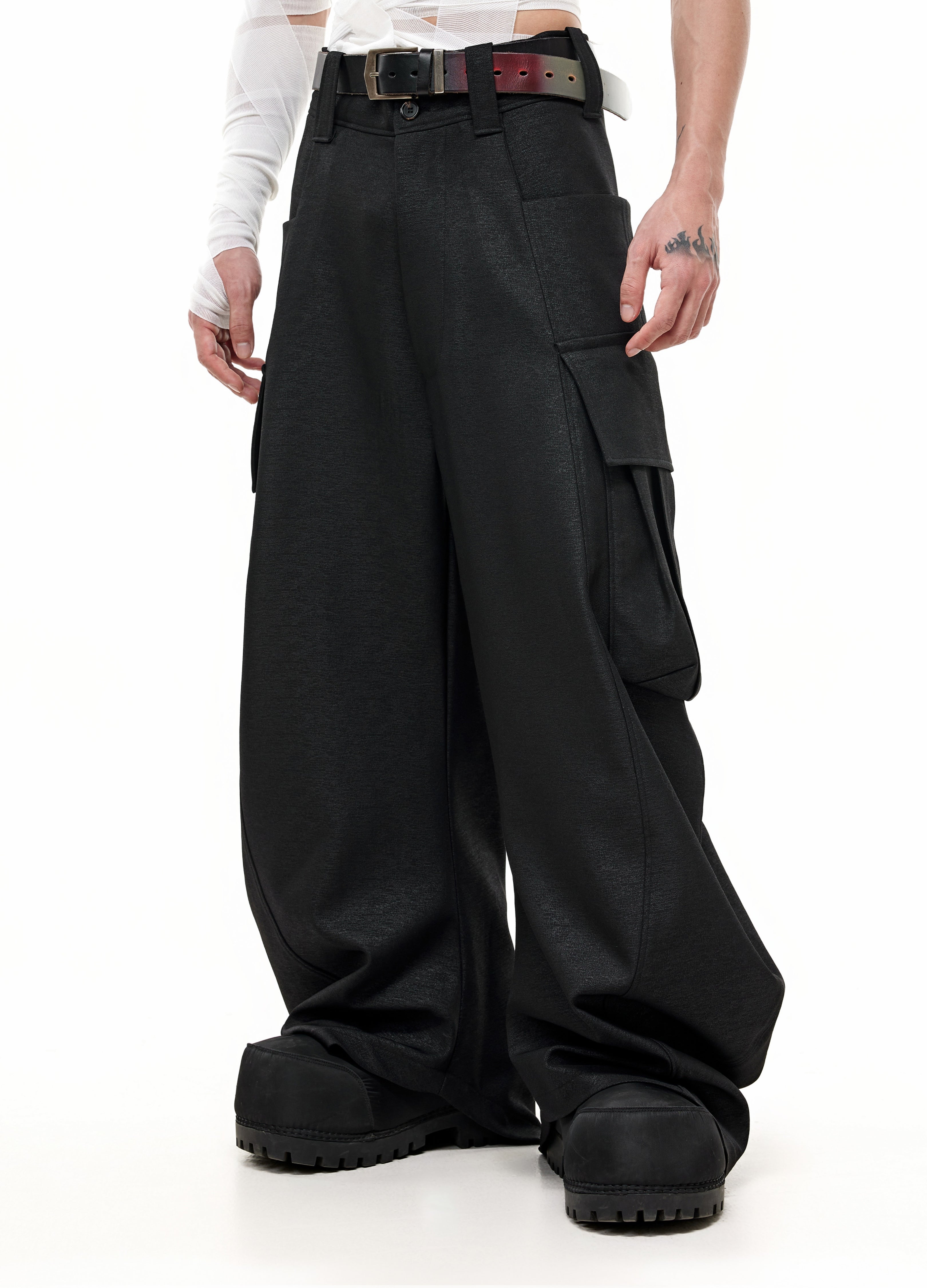 BLADE CUT WIDE CARGOS