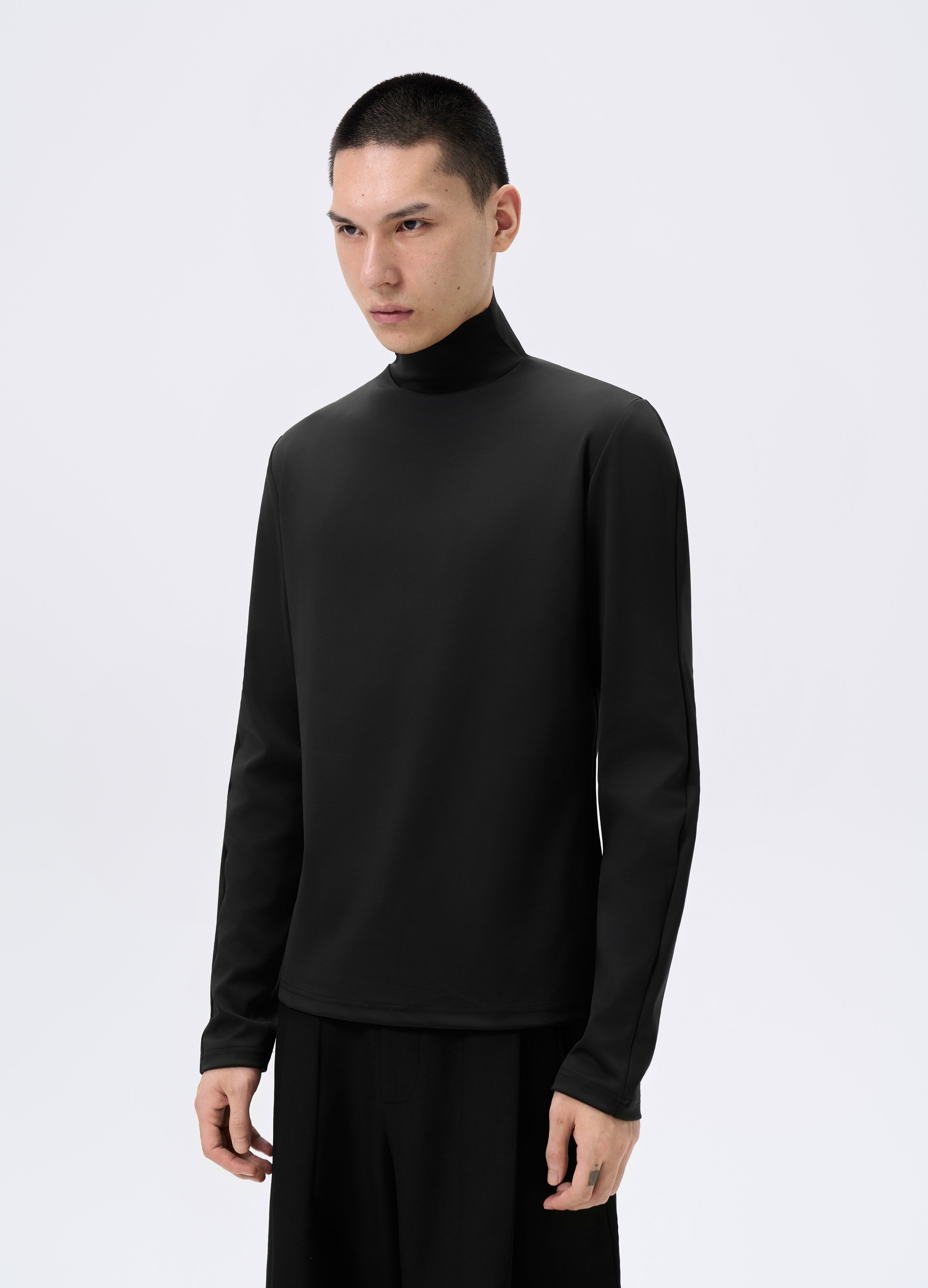 25FW FITTED STREAMLINE HIGH-NECK TEE