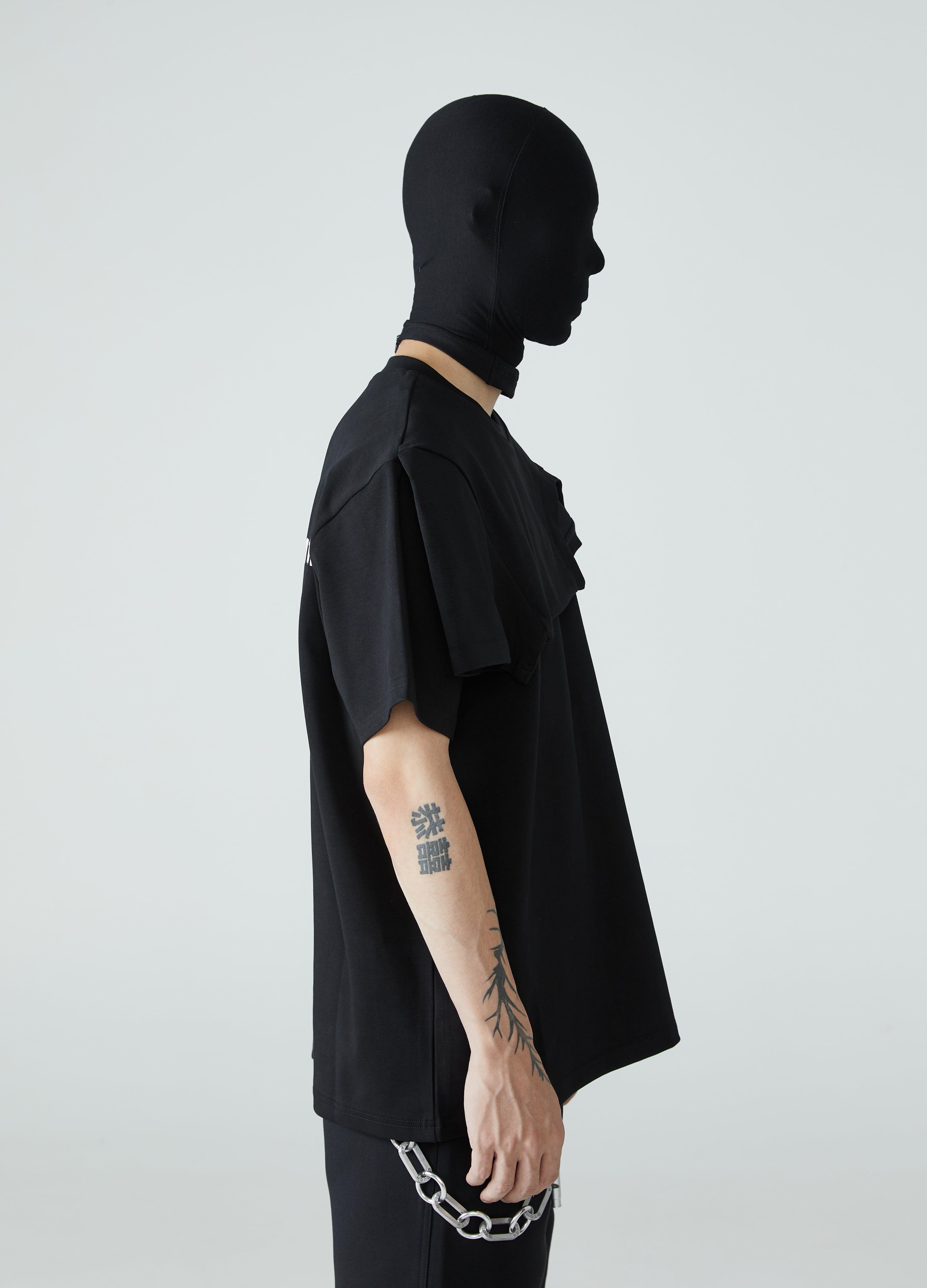 23FW Faux-Layered Typographic Tee