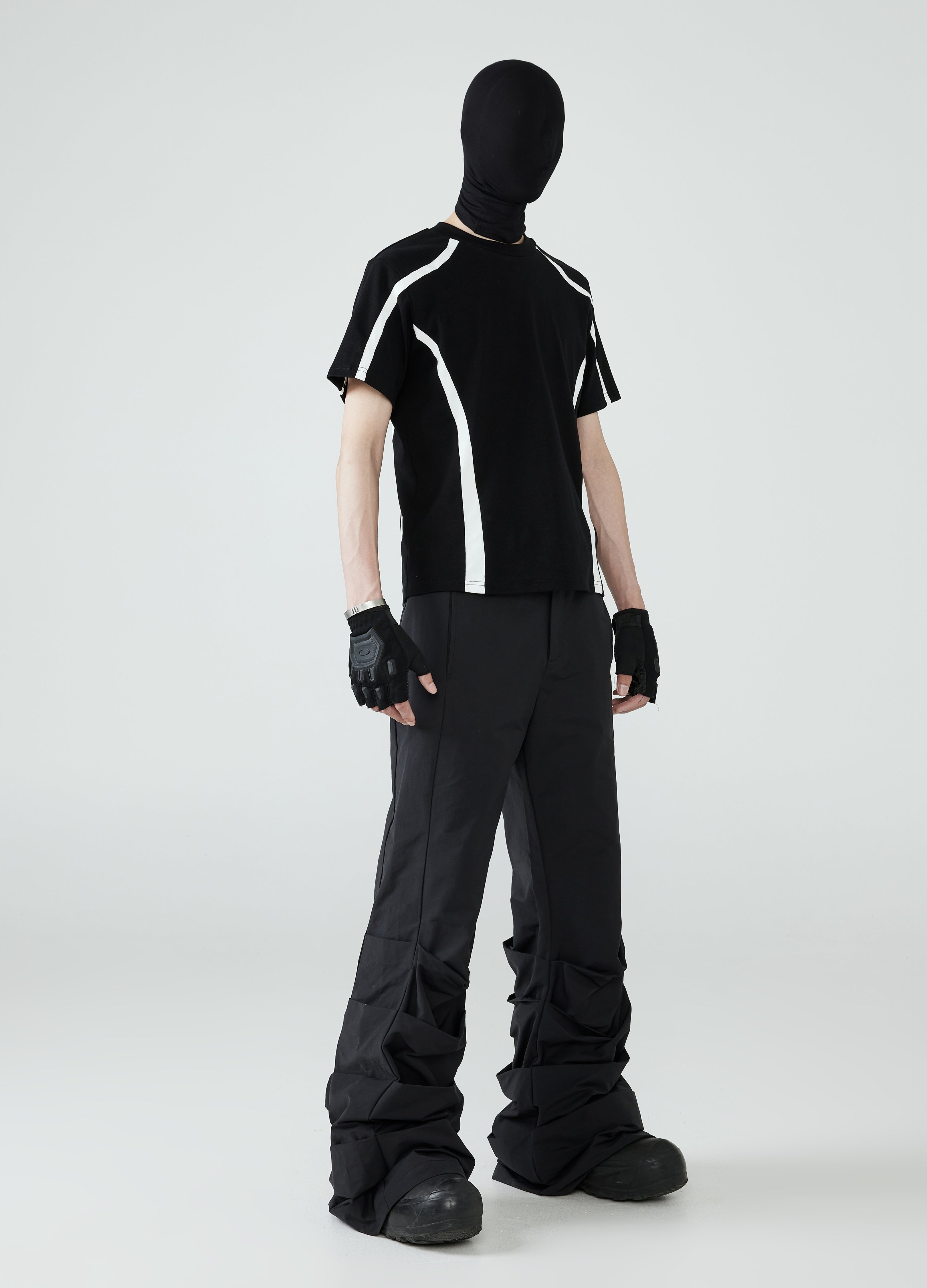 24SS Avant-Garde Color-Block Tee