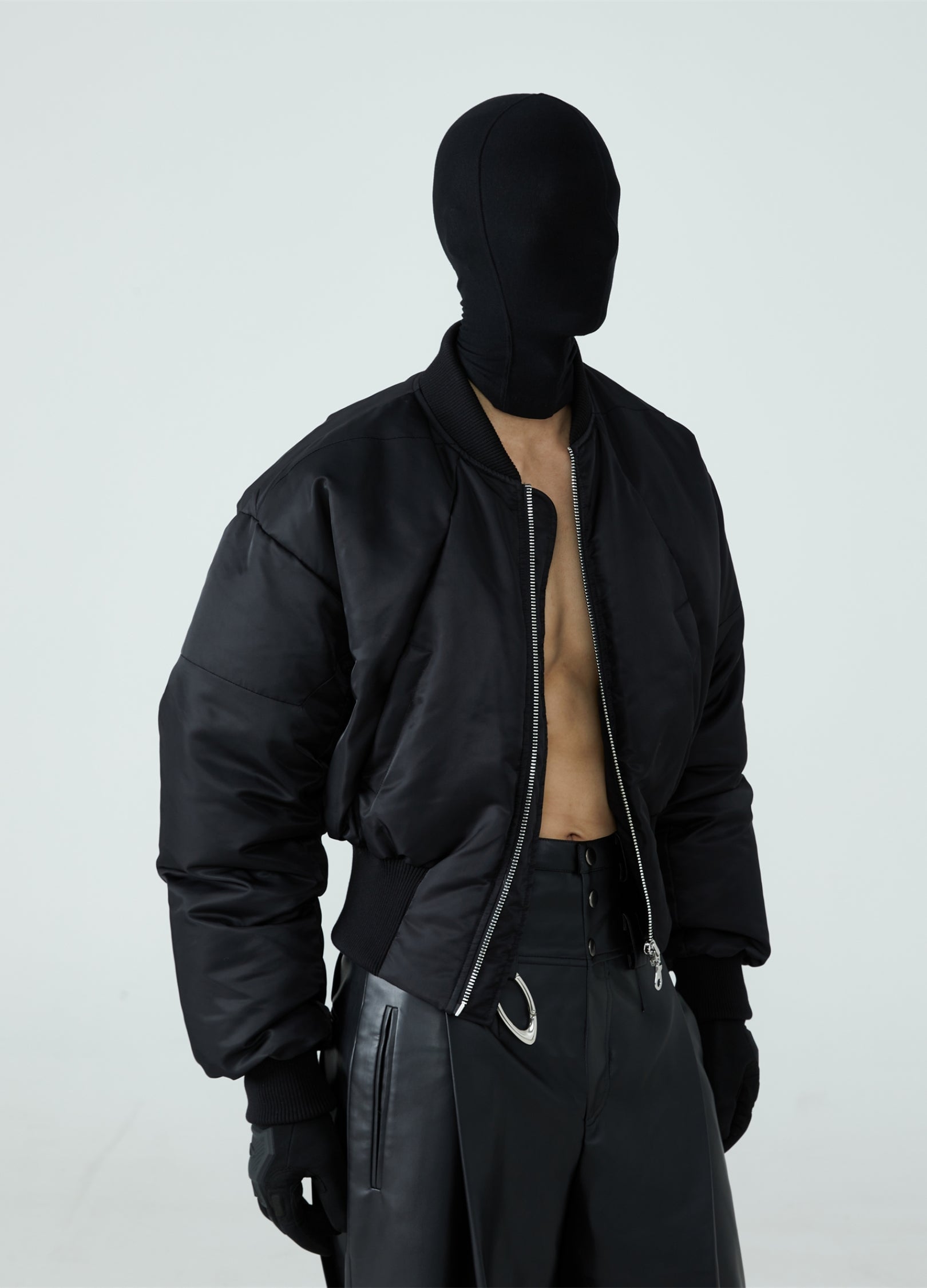 23FW Sleek Waisted Down Jacket
