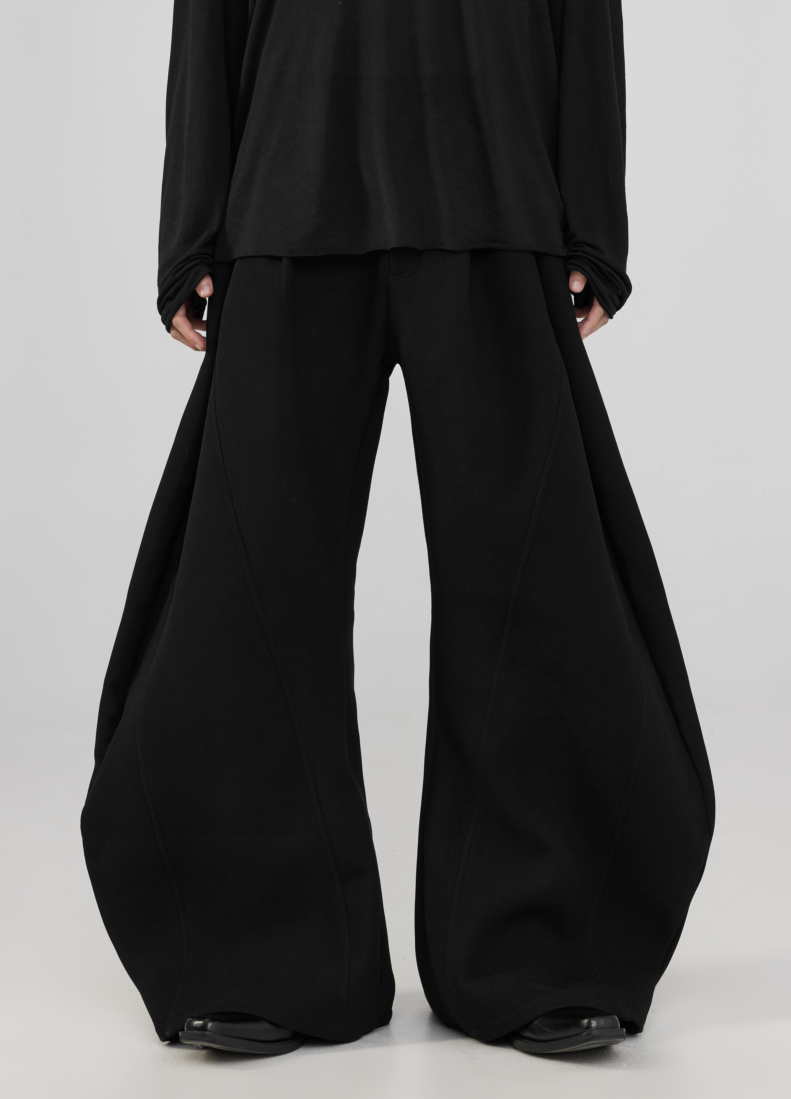24FW Ultra-Wide Wool Pants