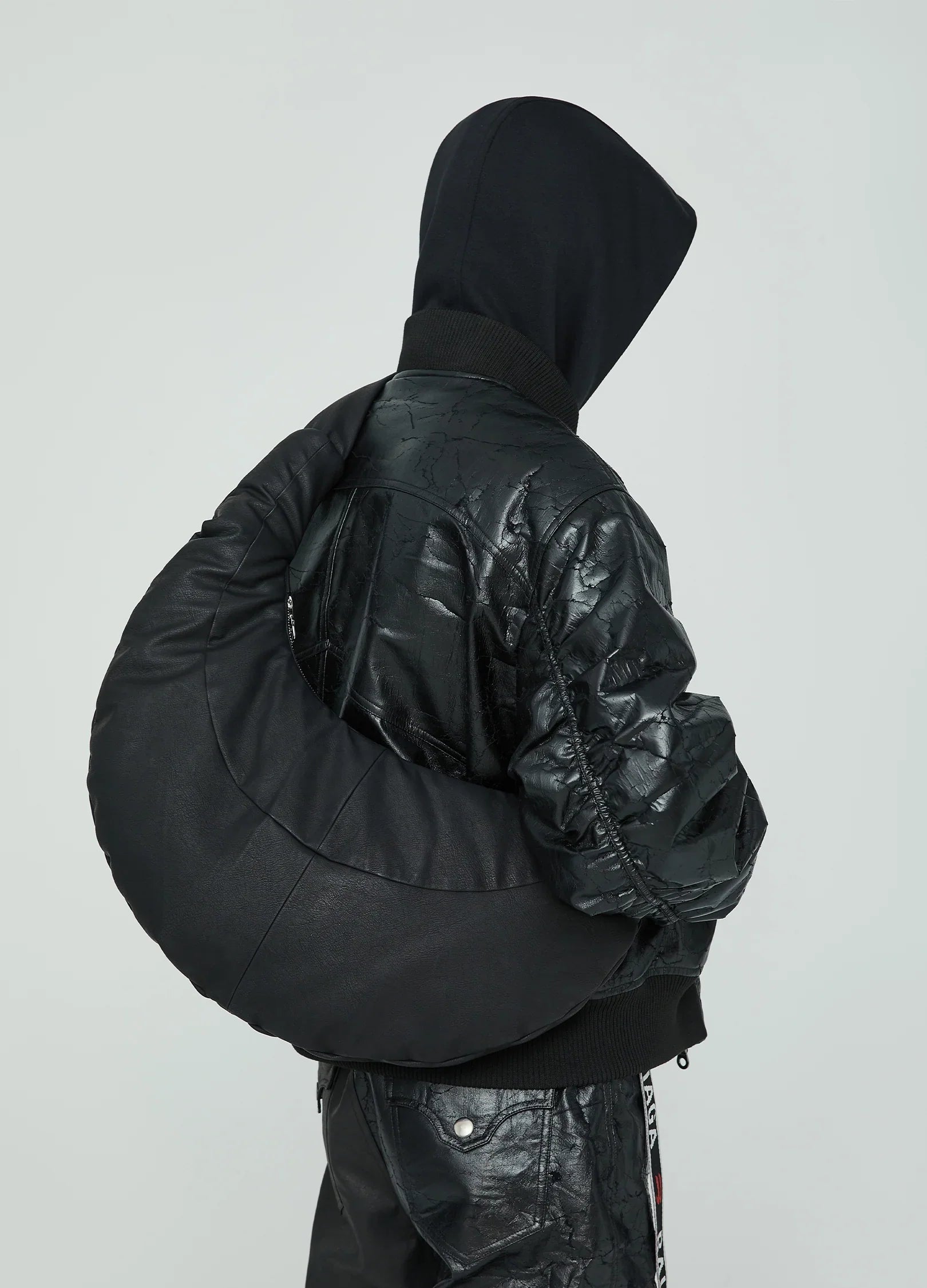 23SS Tectonic Leather Bomber