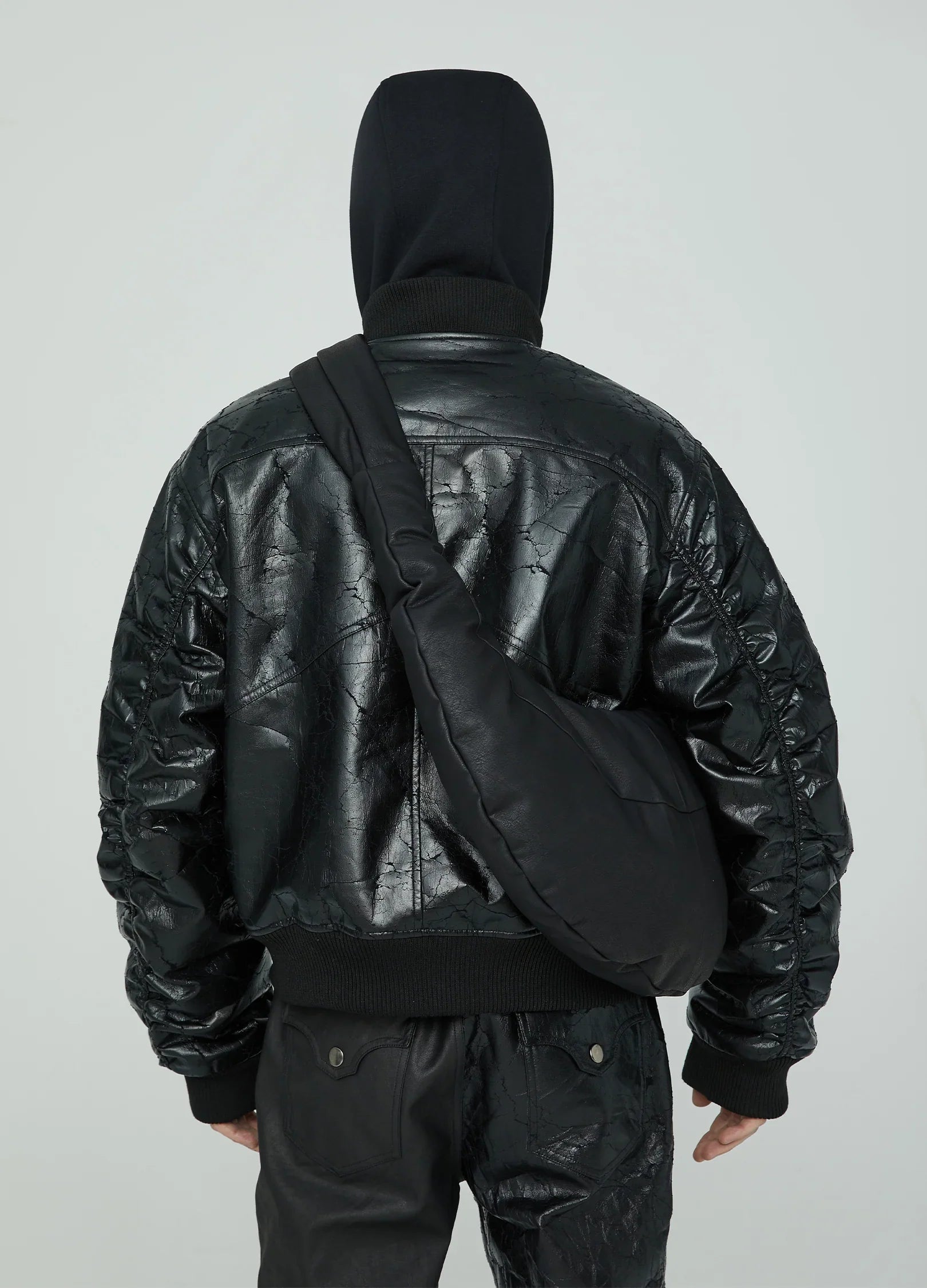 23SS Tectonic Leather Bomber