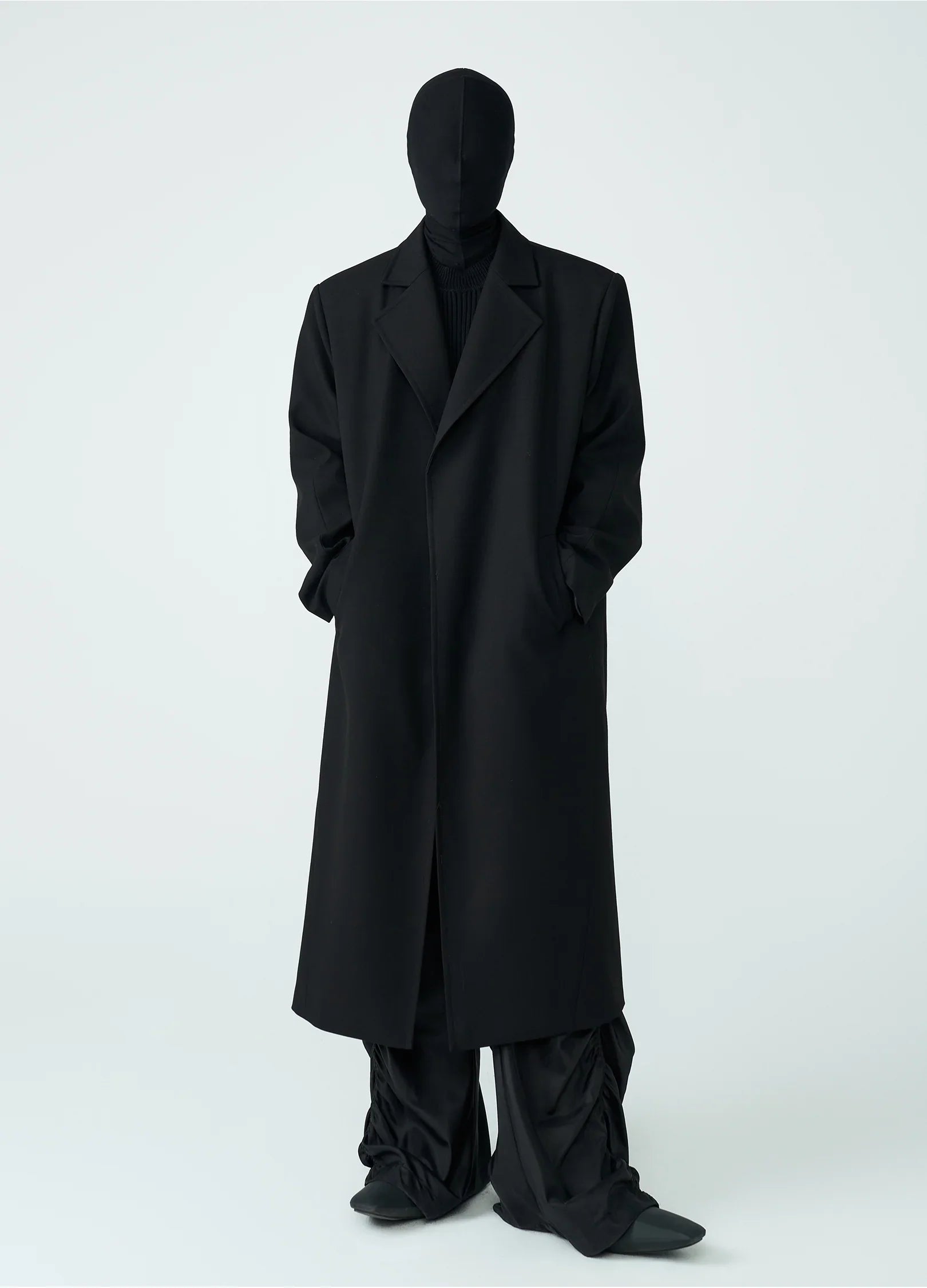 22FW Obsidian Veil Grim Overcoat