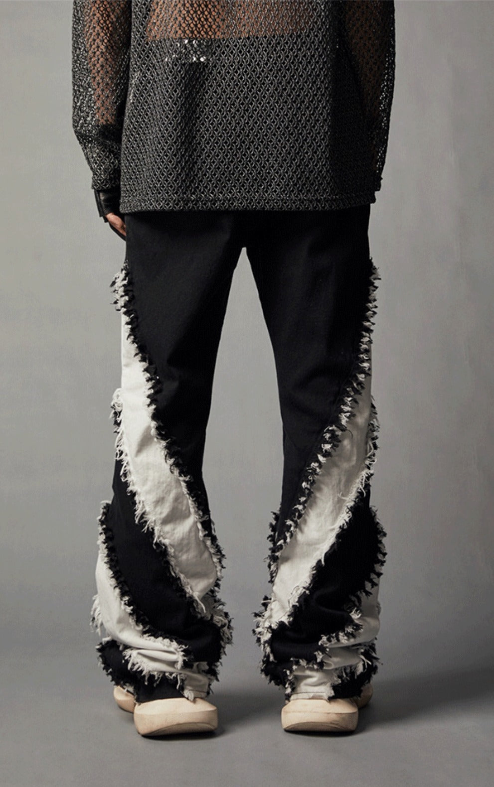 22SS Monochrome Punk Pants