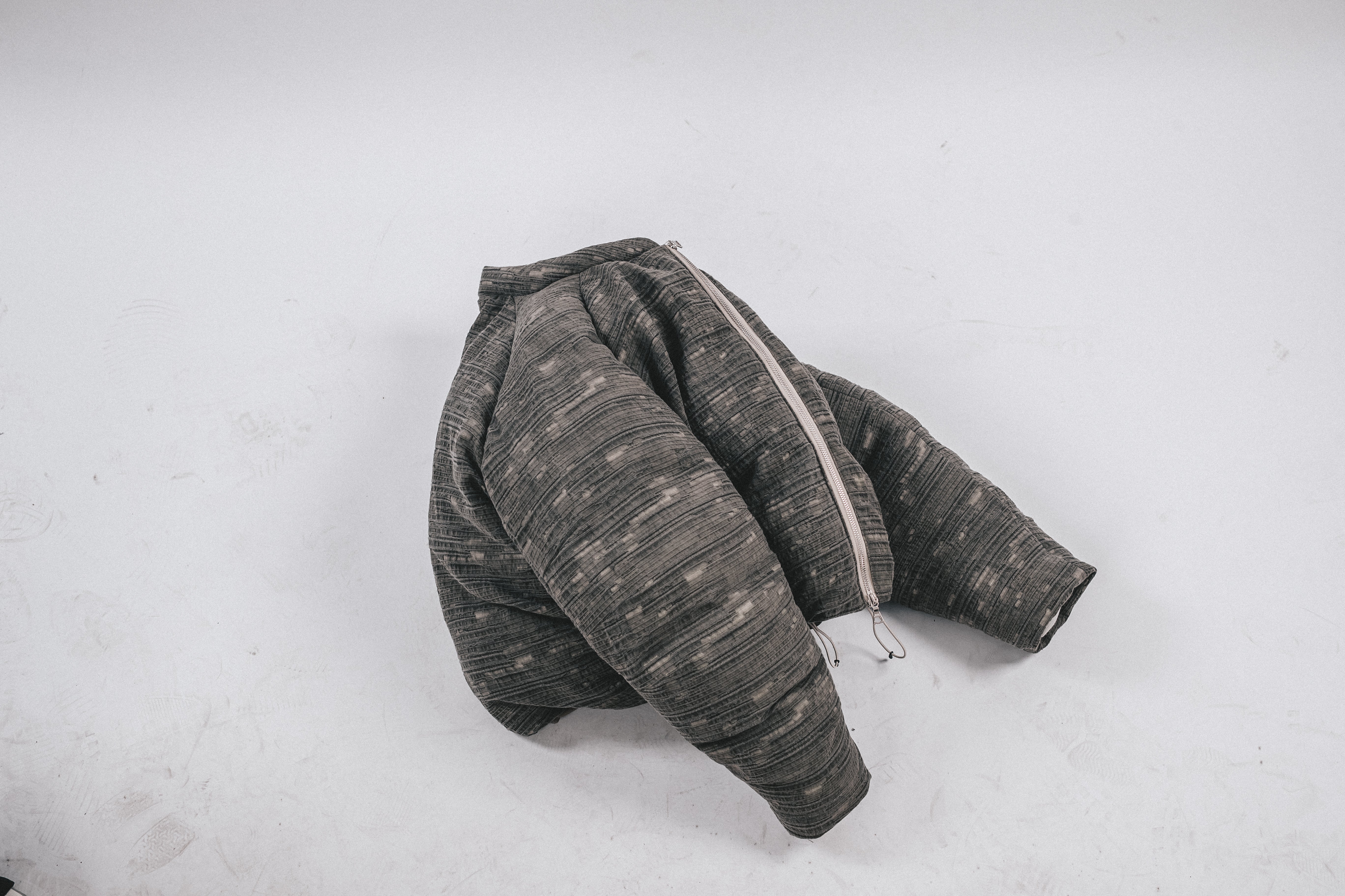 DRKLEI Wasteland Texture Puffer Jacket