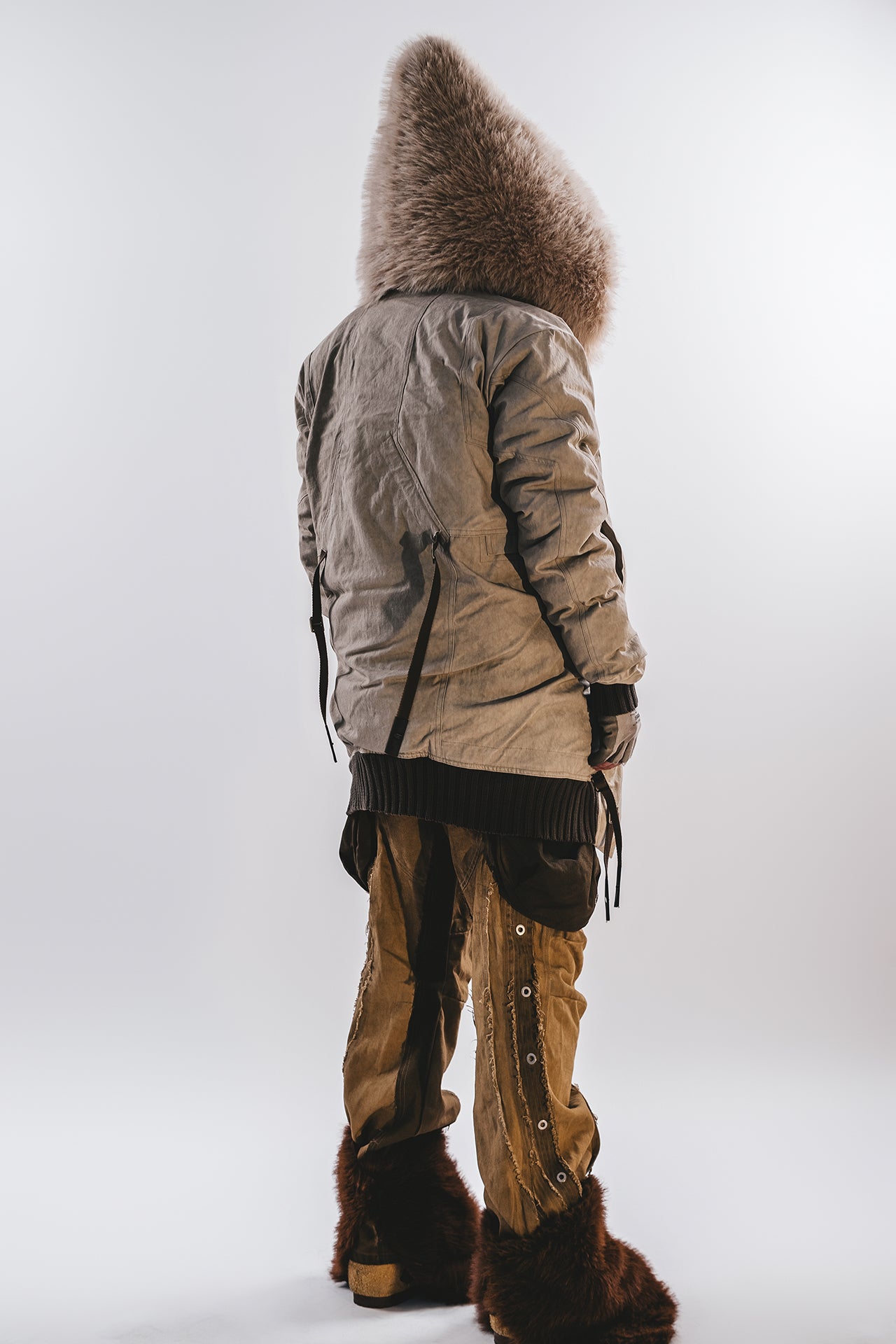 DRKLEI GLACIER HOODED SNOW PARKA