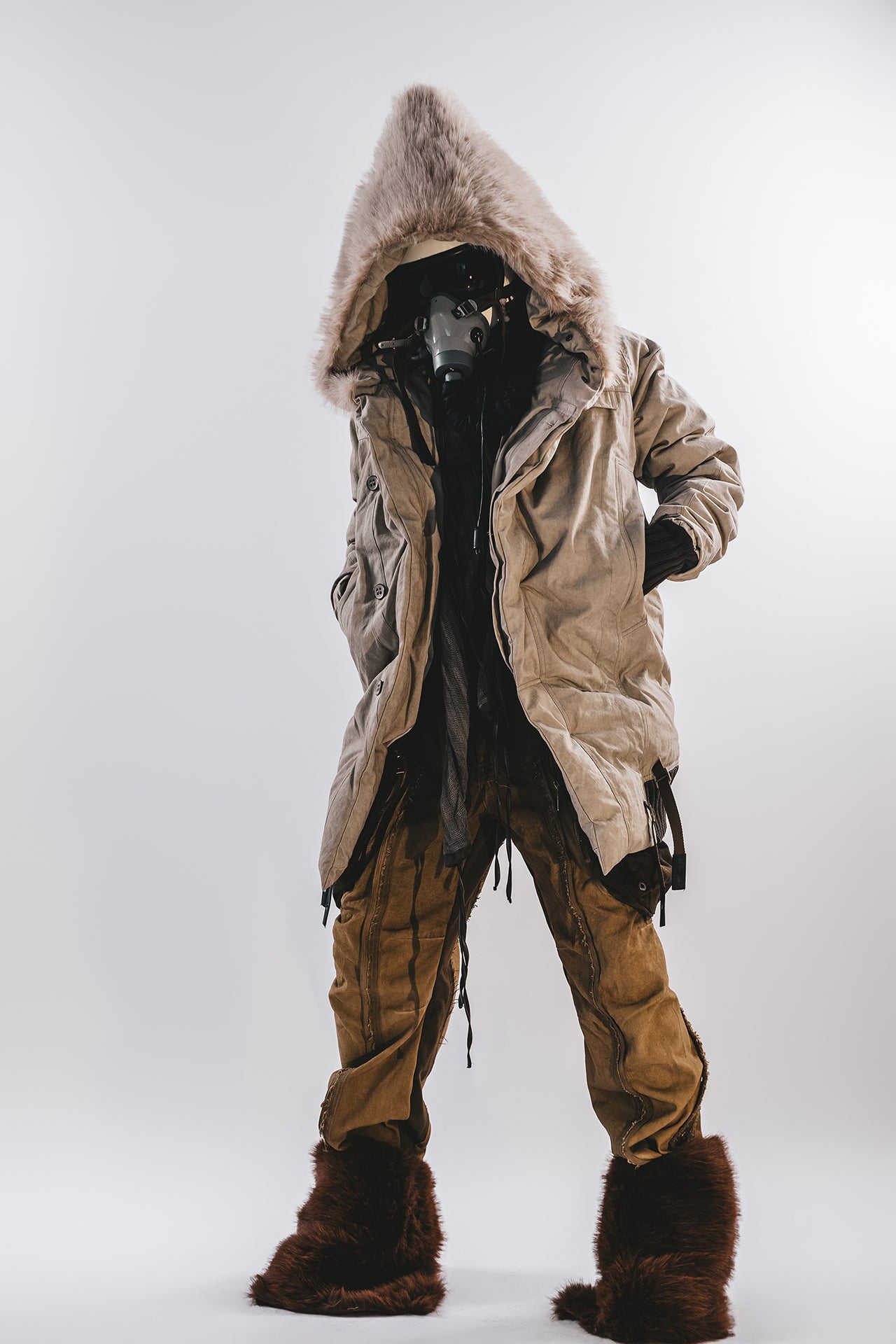DRKLEI GLACIER HOODED SNOW PARKA