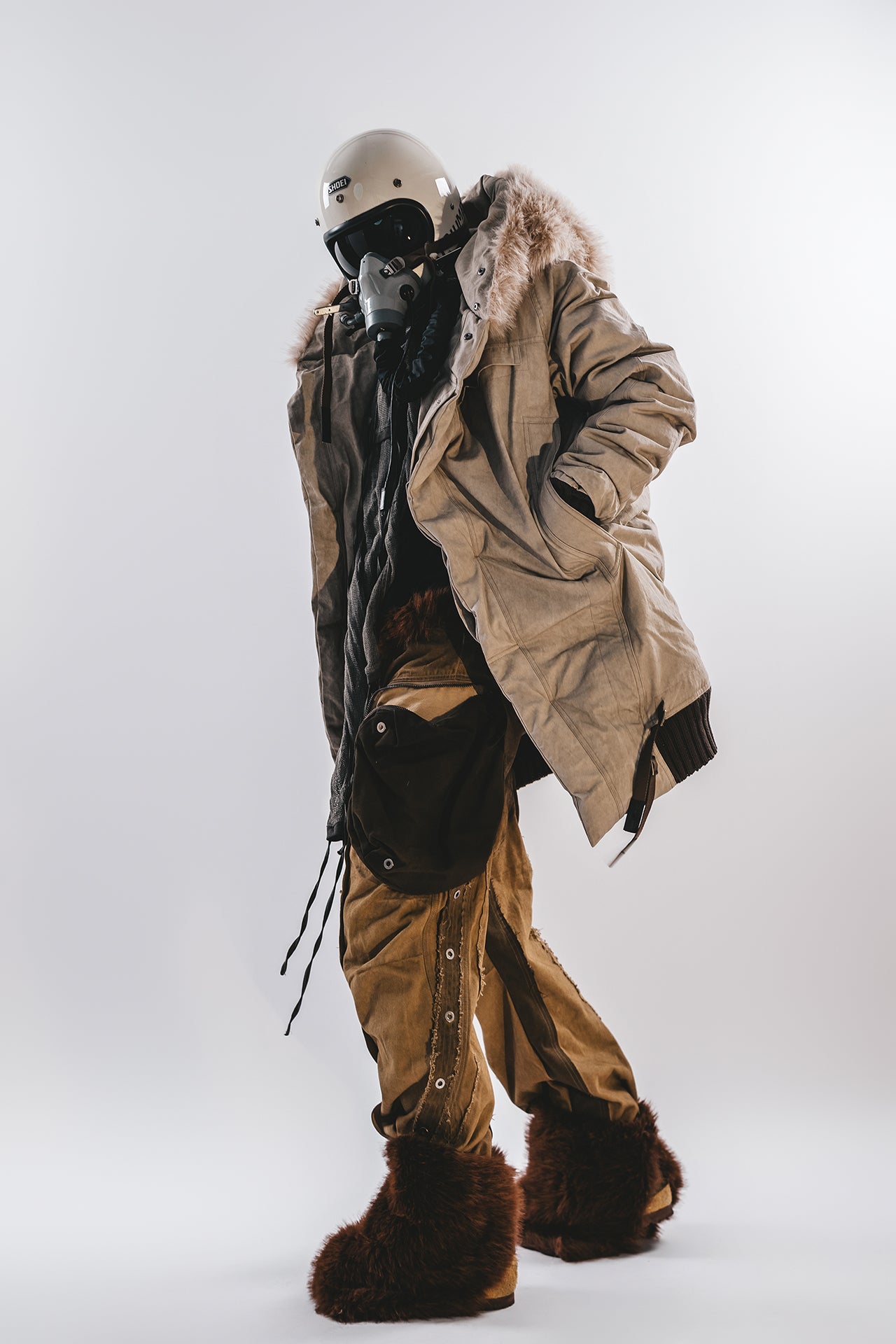 DRKLEI GLACIER HOODED SNOW PARKA