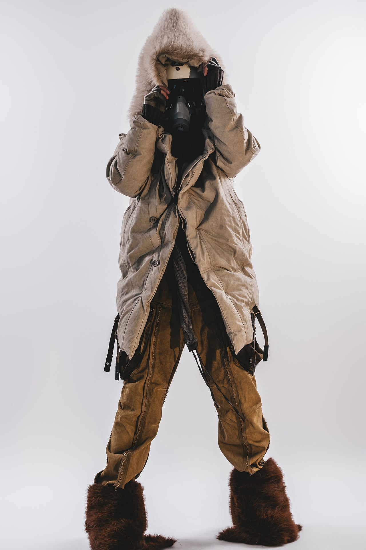 DRKLEI GLACIER HOODED SNOW PARKA