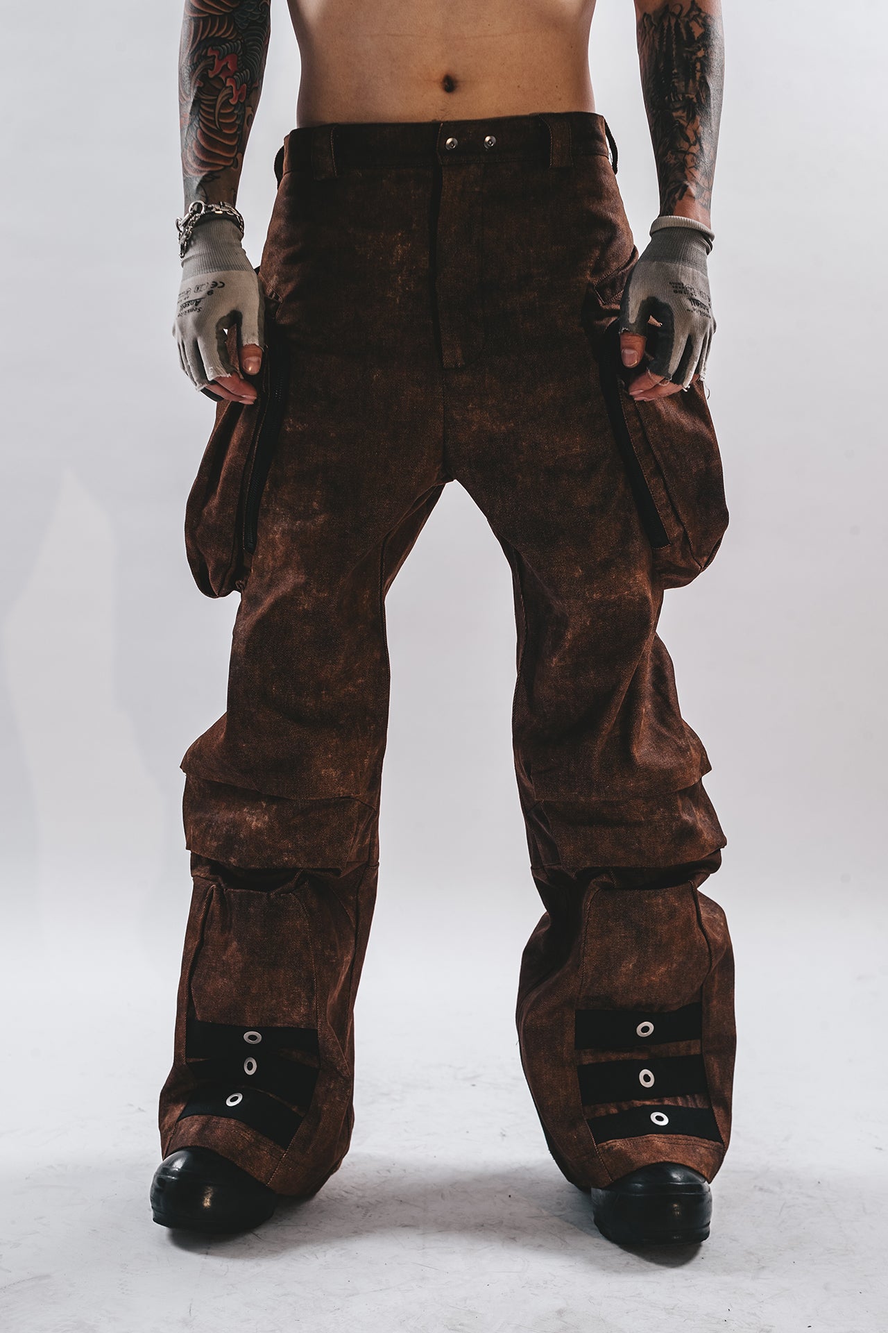 DRKLEI UTILITY RIDER CARGO PANTS