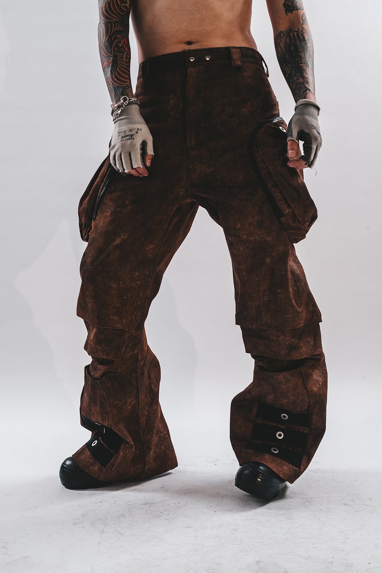 DRKLEI UTILITY RIDER CARGO PANTS