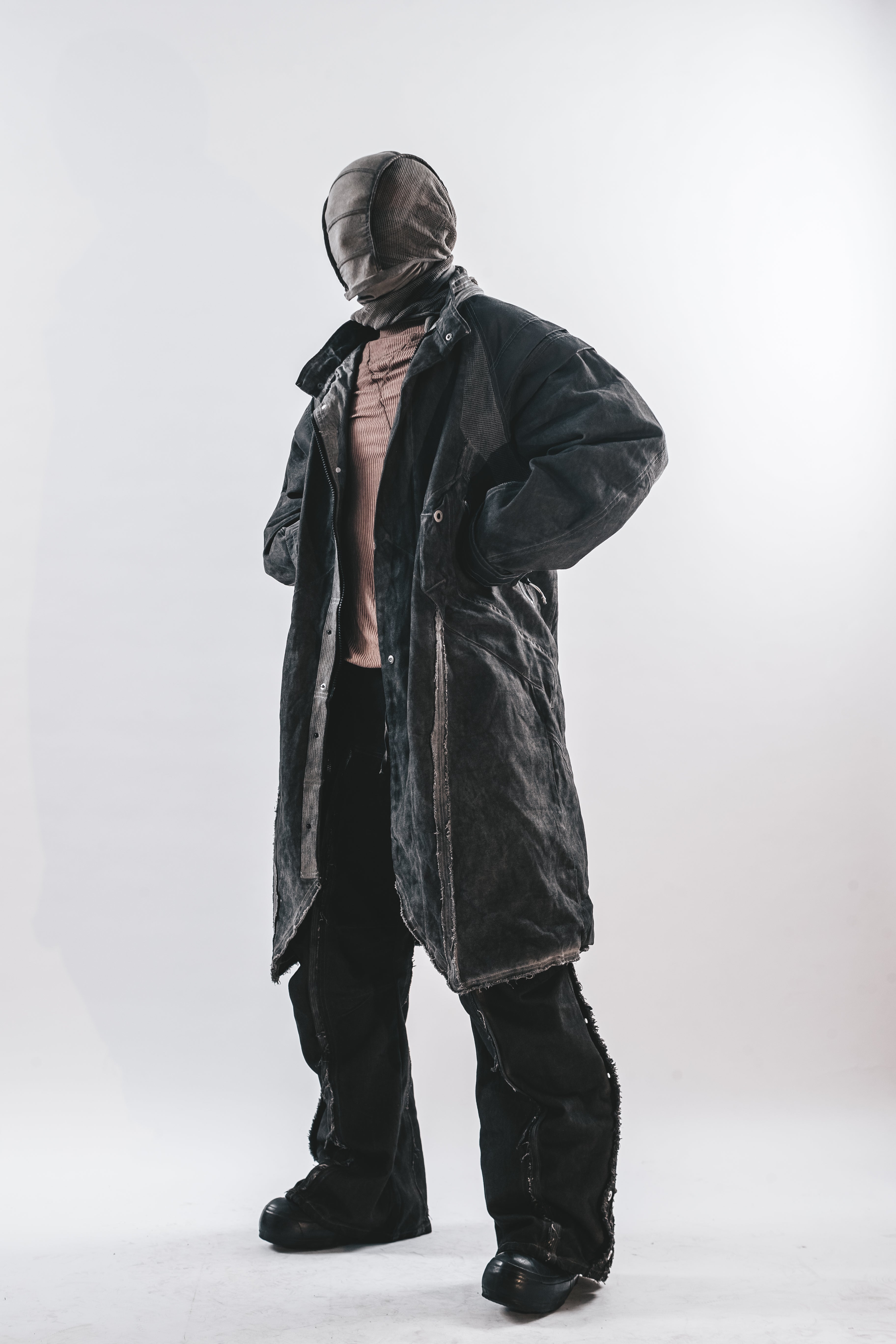 DRKLEI BUTCHER DYE LONG JACKET