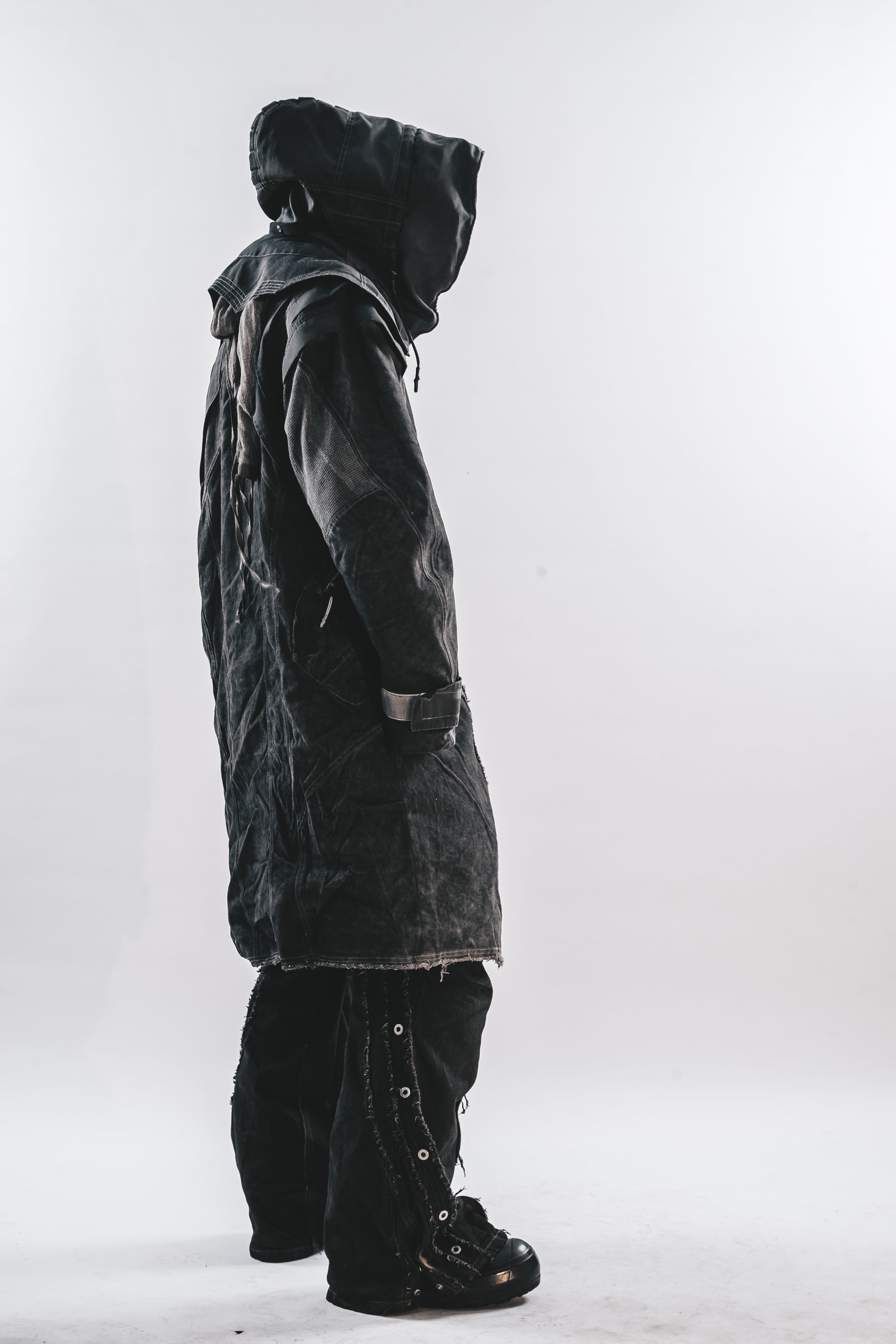 DRKLEI BUTCHER DYE LONG JACKET