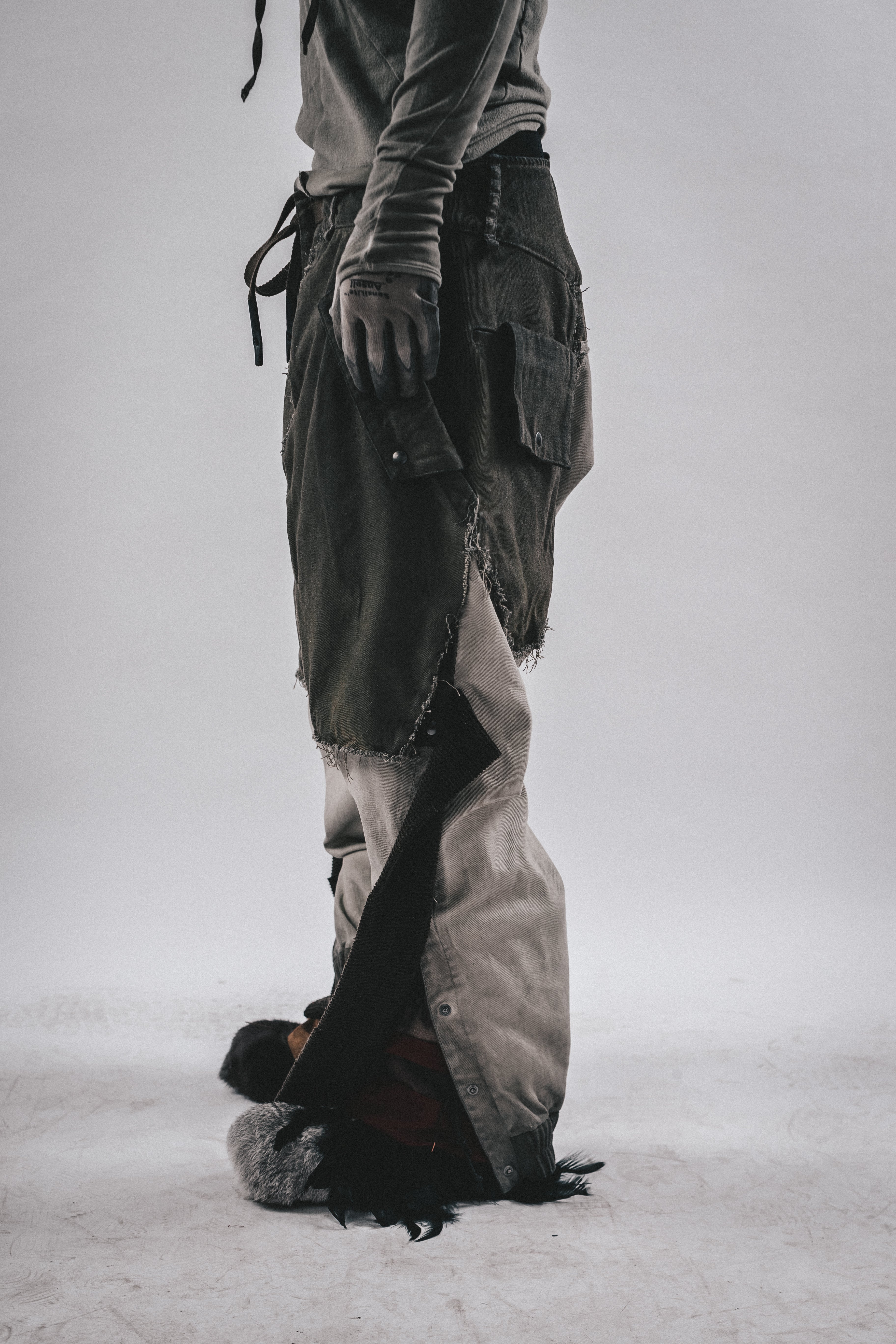 DRKLEI NOMAD WASTELAND PATCHWORK PANTS