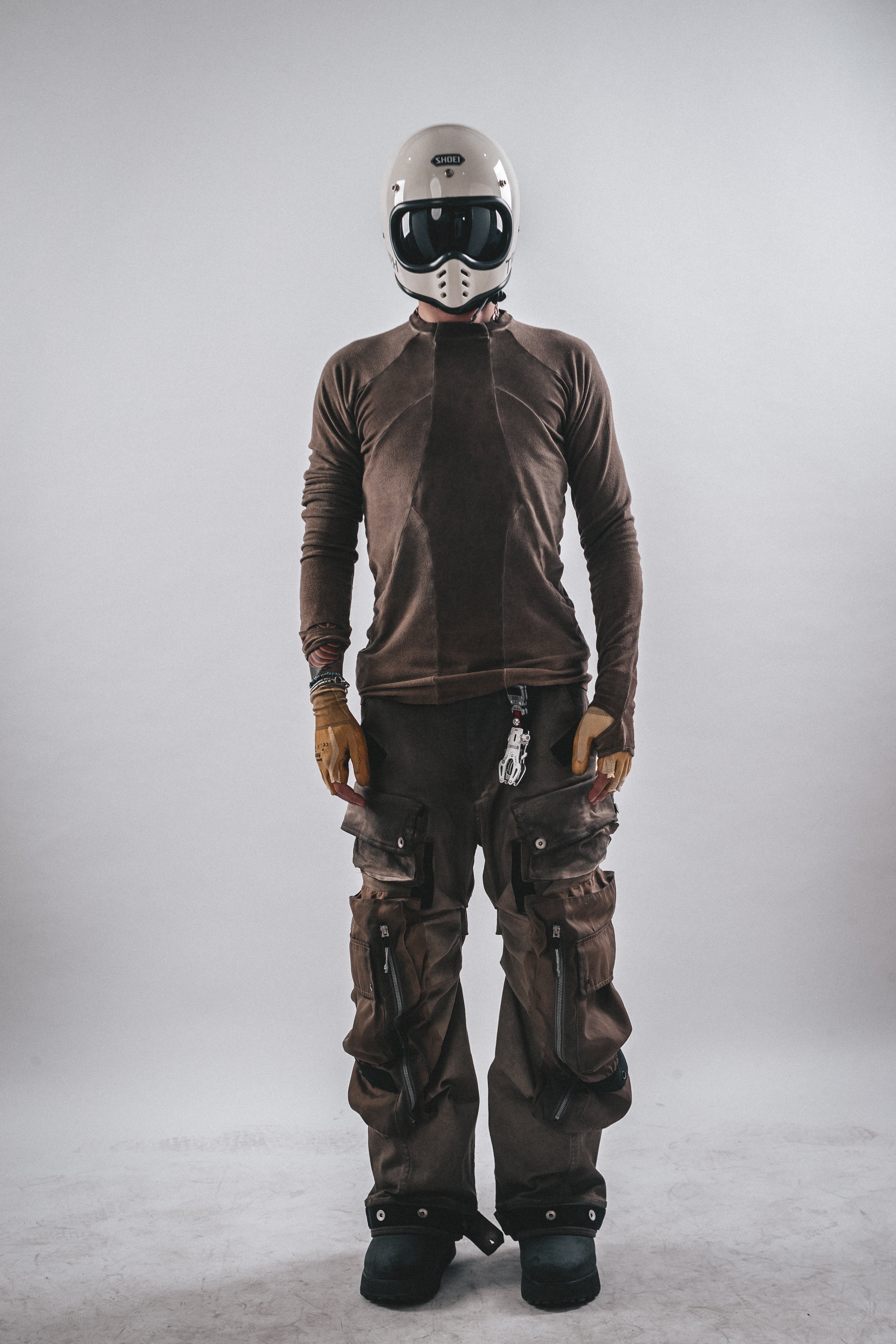 DRKLEI CURVED BLADE PARATROOPER PANTS