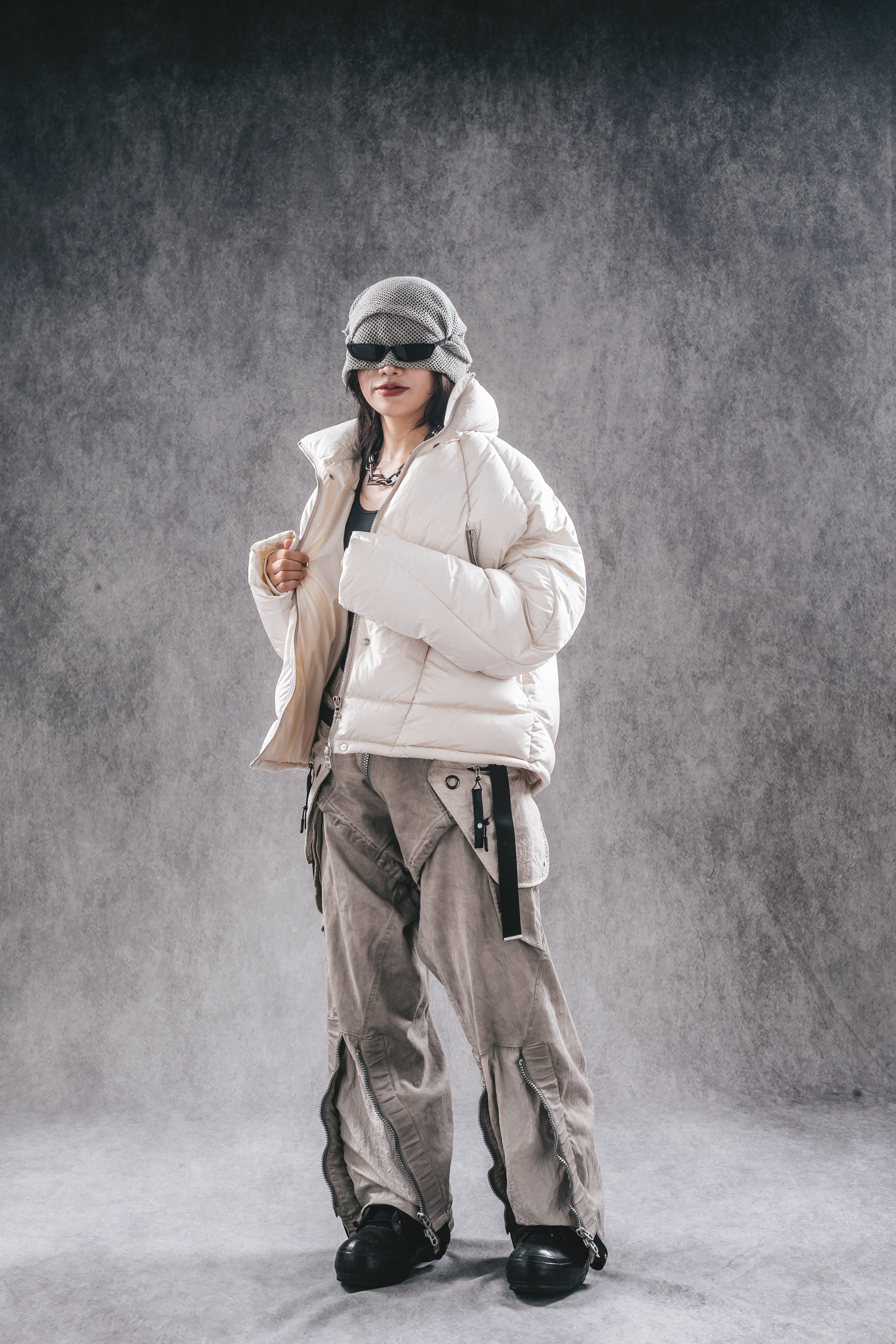 DRKLEI ULTRA-THICK TAILORED PUFFER