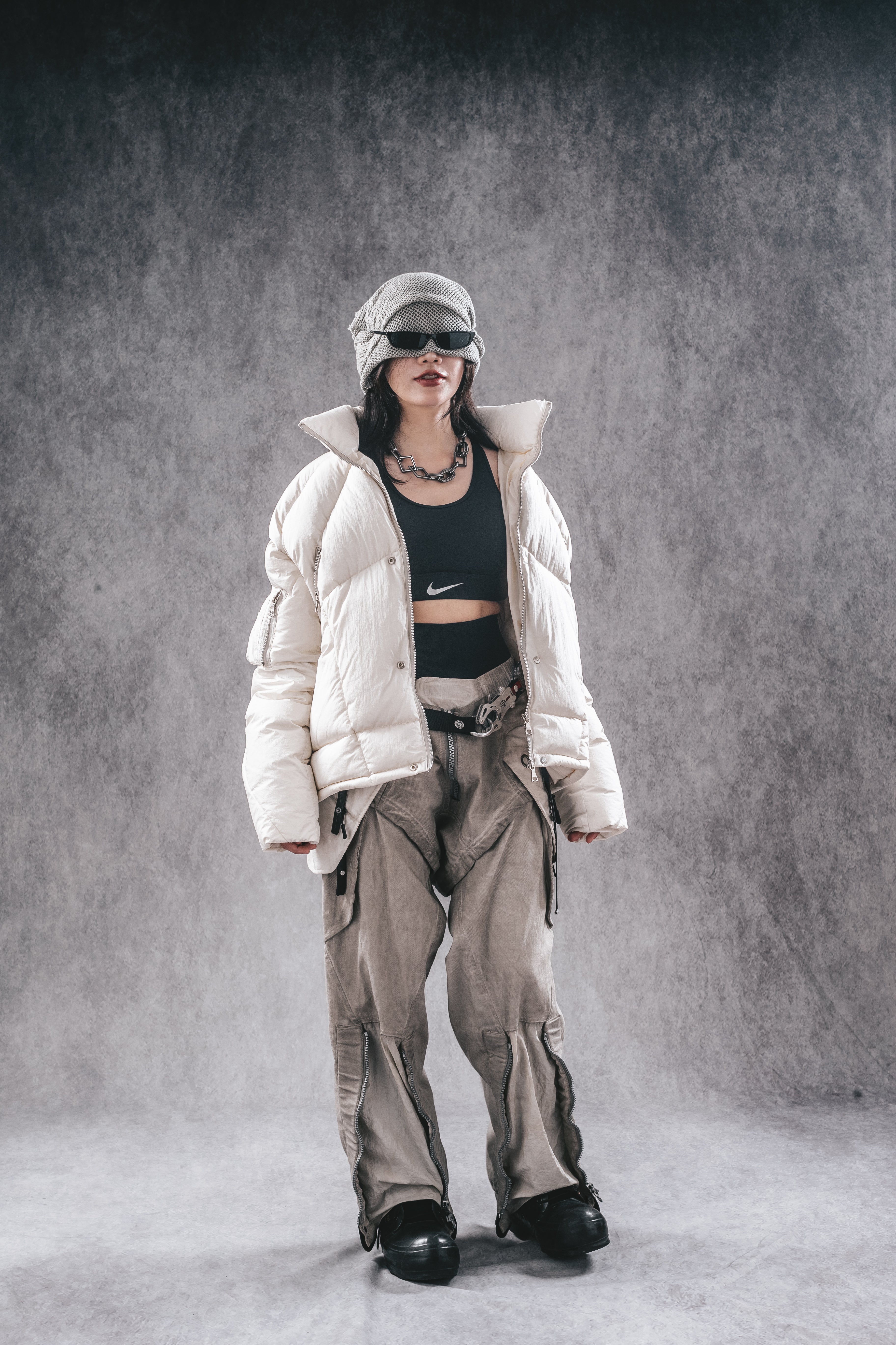 DRKLEI ULTRA-THICK TAILORED PUFFER